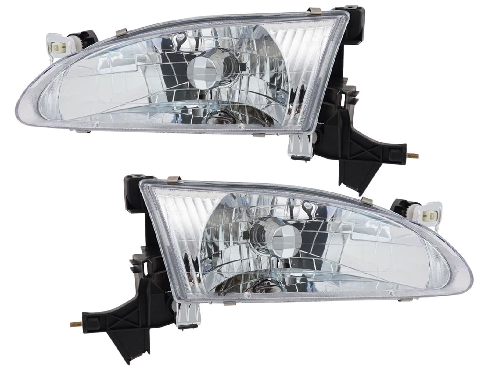 Auto Parts Avenue Fits Head Light 1998 1999 2000 Corolla Passenger and Driver Side PAIR