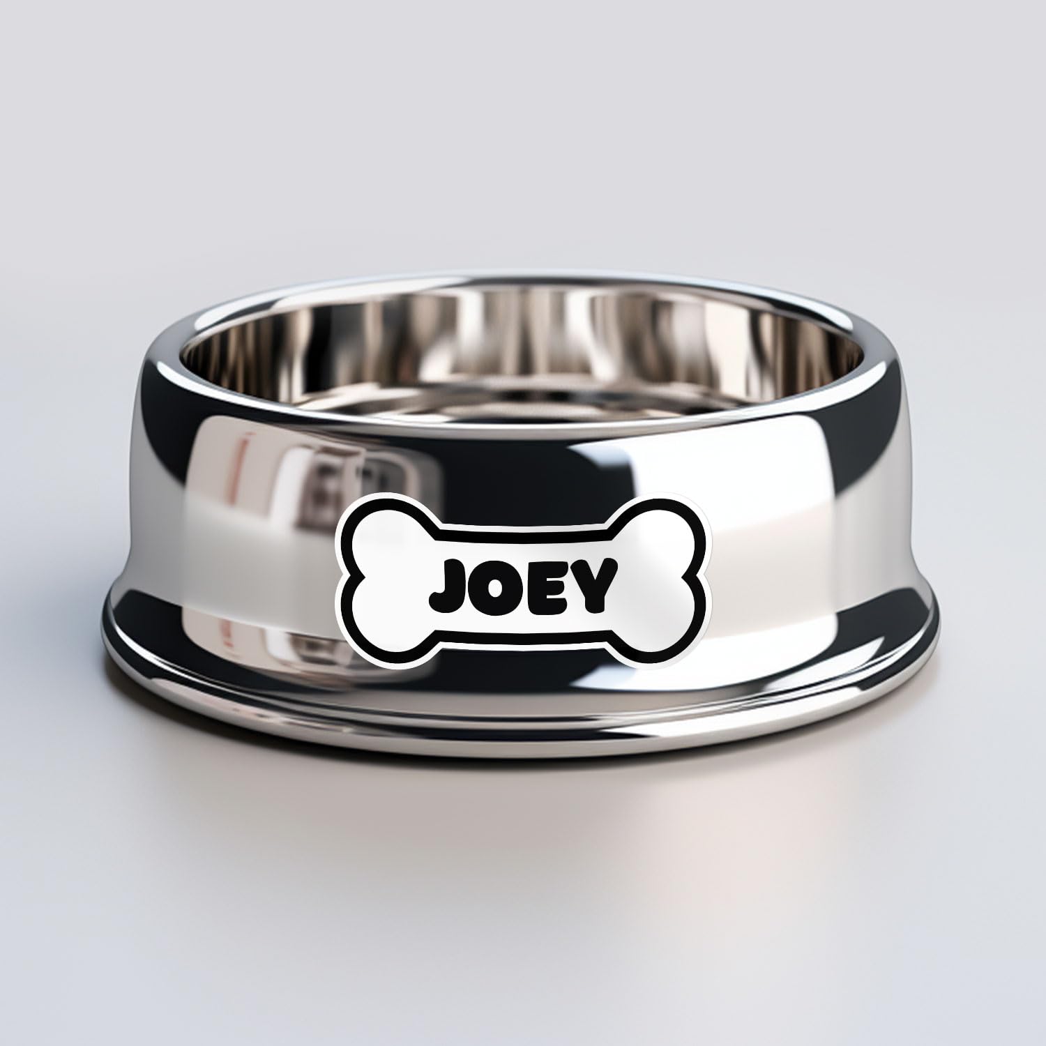 Joey Dog Name Sticker - Waterproof Vinyl Decal For Car Bumper, Laptop, Water Bottle, Wall, And Window, Size - 6'' Longer Side