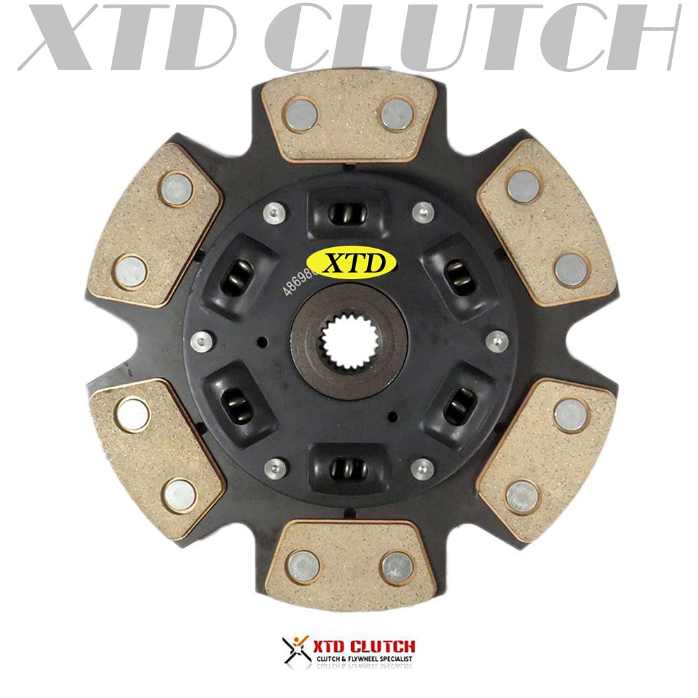 XTD CLUTCH XTD Stage 3 MIBA Clutch Kit for 2002-2003 Mitsubishi Lancer ES LS OZ RALLY 2.0L with Slave Cylinder