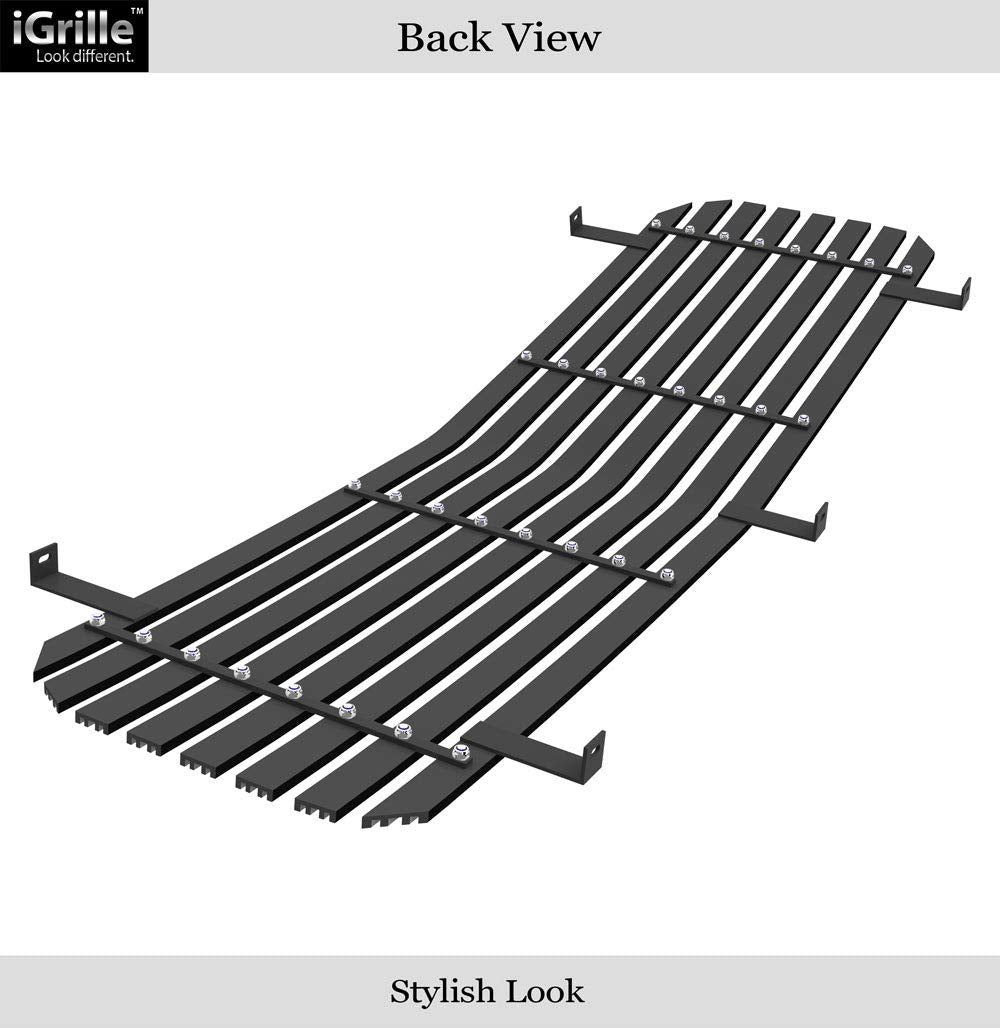APS Stainless Steel Chrome Billet Front Grill Insert for GMC Suburban & Yukon 1994-1999, C K Pickup 94-98, Model G85012A