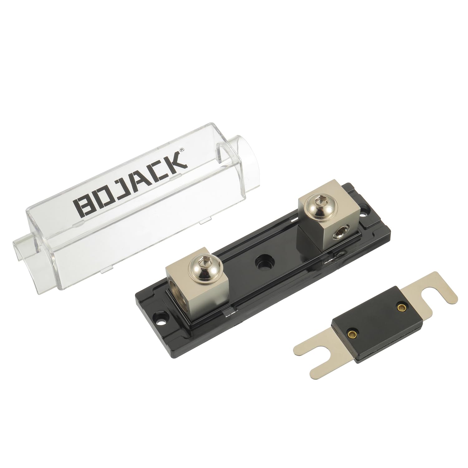 Bojack 0/2/4 Gauge Awg In Line Anl Fuse Holder With 150 Amp Fuse