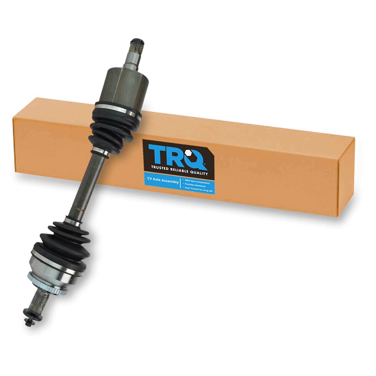 Trq Front Left Cv Axle Shaft Assembly Drivers Side Compatible With 2001-2009 Volvo S60 2007-2009 S80 2001-2007 V70