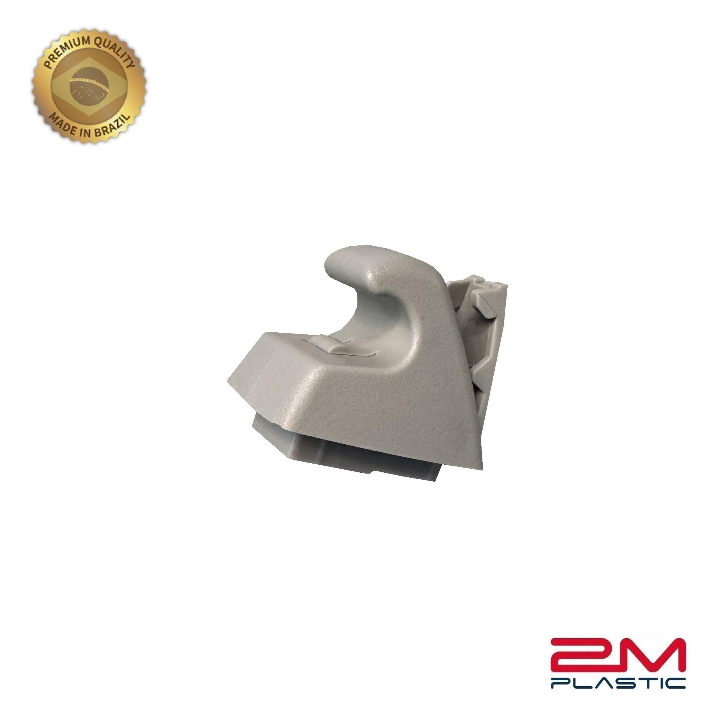 Sun Visor Fits For Chevy Sonic 2012-2020 Spark 2011-2022 Gray Replacement Brand 2M Plastic (Gray Right + Support)