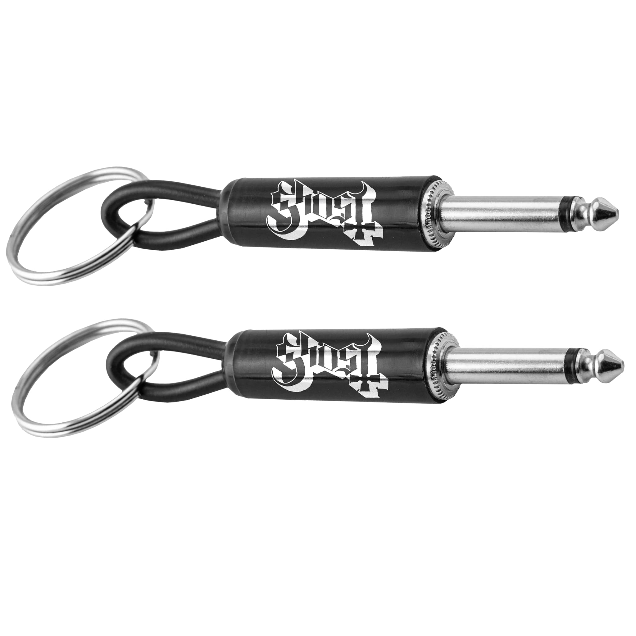 P Pluginz Guitar Plug Keychains Ghost (2 Pack)