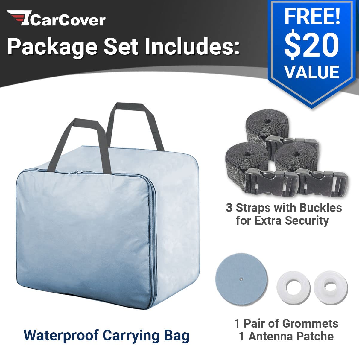 iCarCover Custom Car Cover for 1976-1994 Alfa Romeo Spider, Waterproof, Gray, Duratex, Indoor/Outdoor Protection