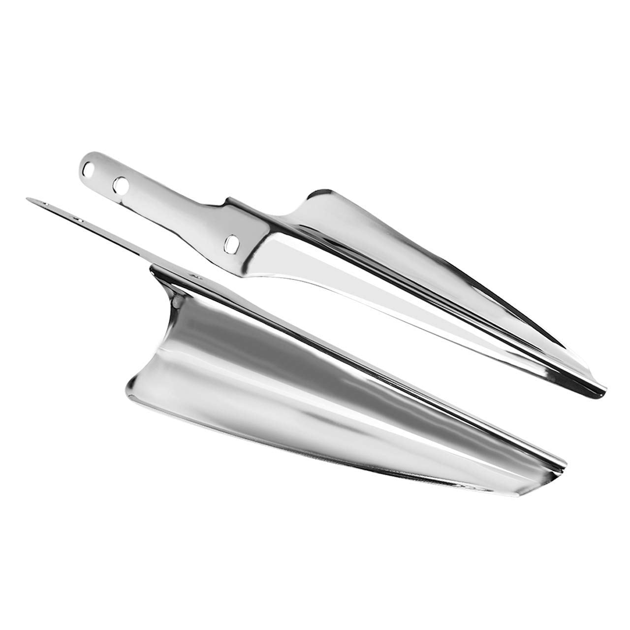 Hdbubalus Front Fork Mount Wind Deflectors Compatible With 1995-2023 Harley Electra Glide Road King Street Glide 1 Pair