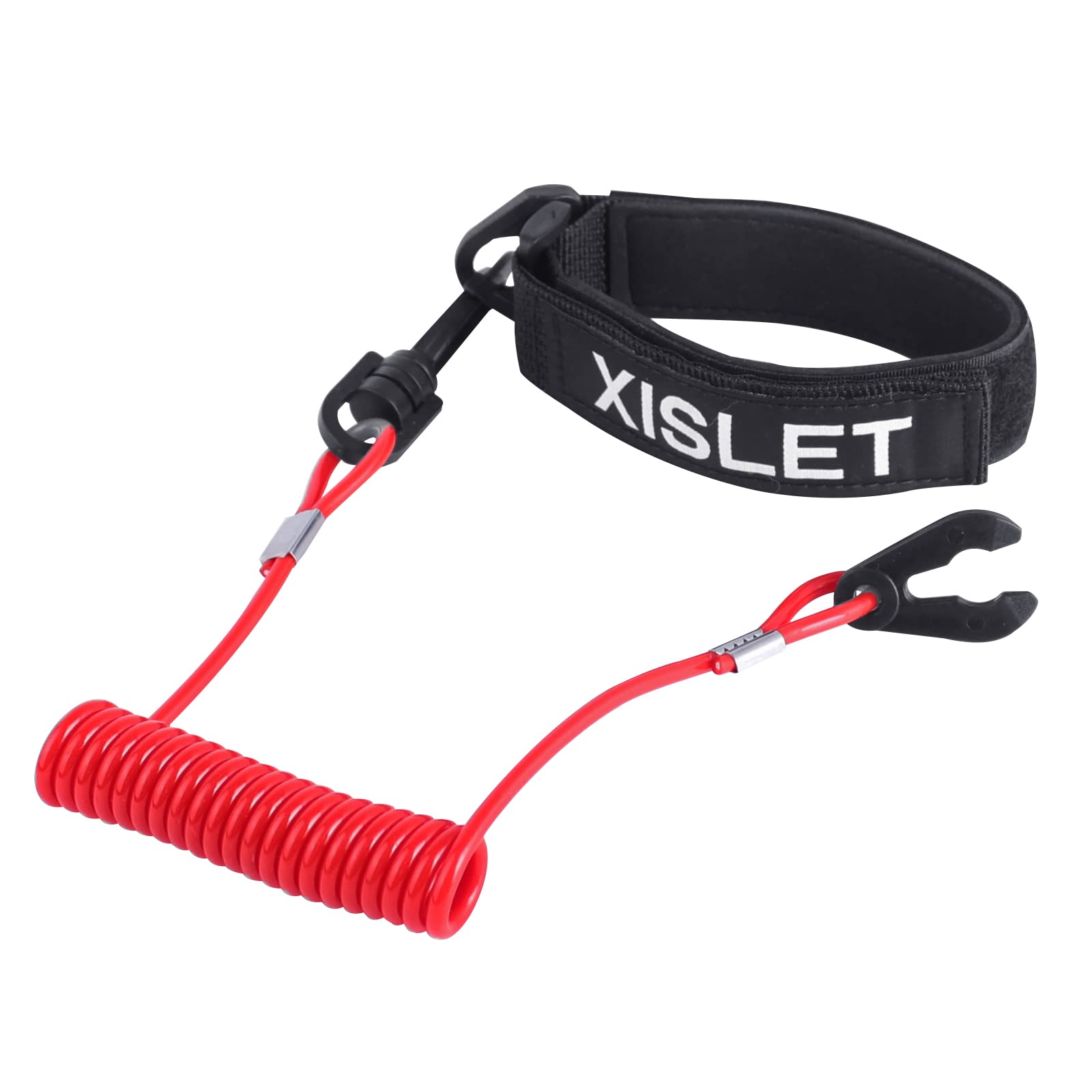 Xislet Lanyard Switch Compatible With Yamaha Jet Ski Waverunner Vx Cruiser Fx Engine Safety Stop Tether Replace Ew2-68348-00-00 