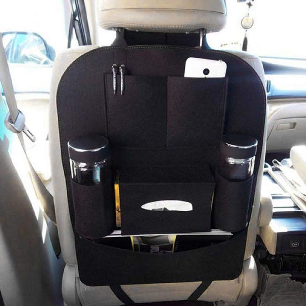 kytaste Car Auto Vehicle Back Seat Multi Pocket Travel Storage Small Organizer for Bottle, Books, Magazine, Etc