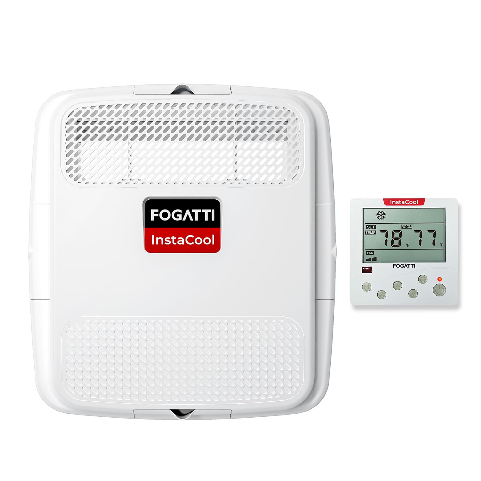 FOGATTI Air Distribution Box, Air Conditioner ADB - Used for Fogatti RV AC Unit 13500 BTU, Non-Ducted White(1 Pack)