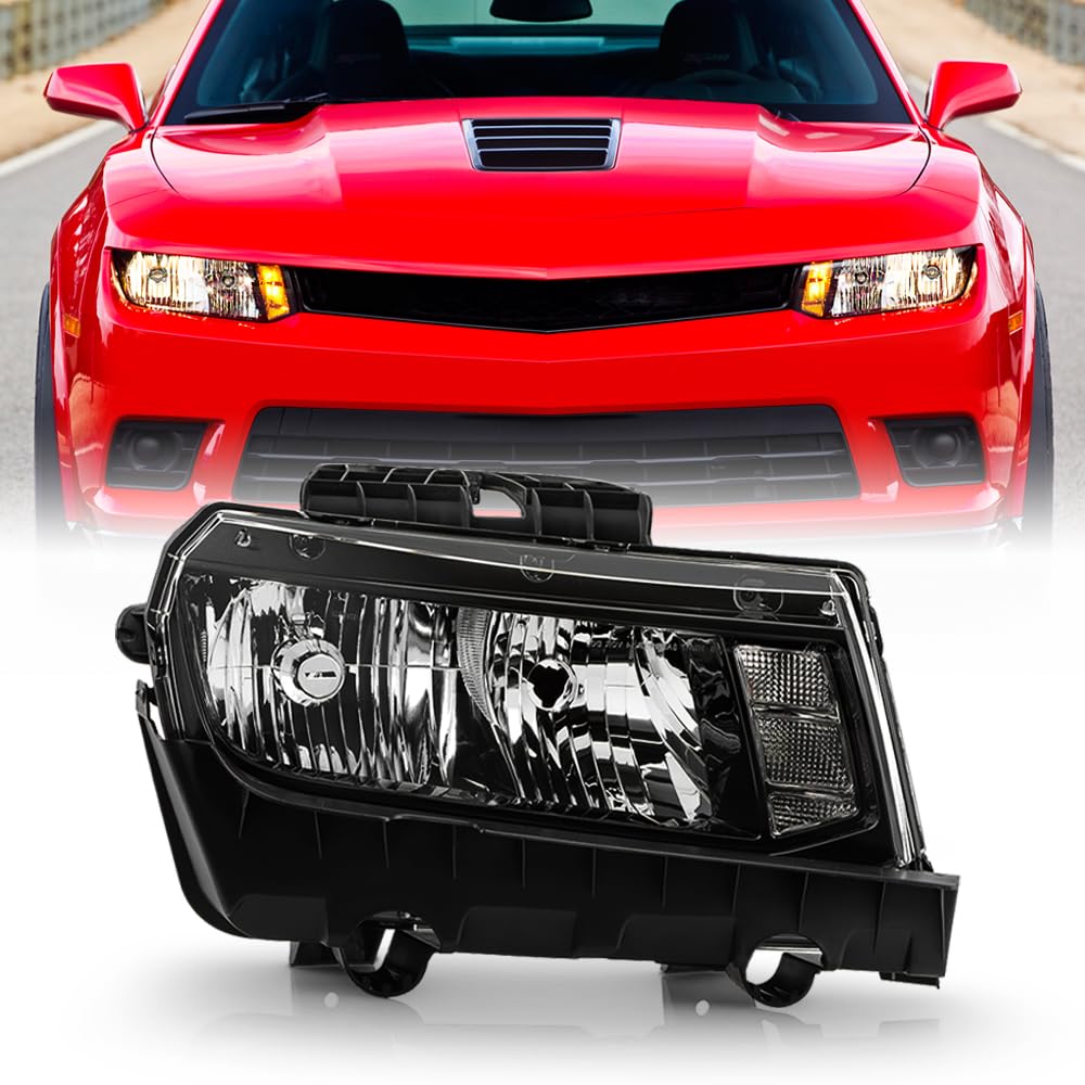 KEEKPO - For 2014-2015 Chevy Camaro Halogen Type Factory Style Headlight Headlamp Replacement Right Passenger Side