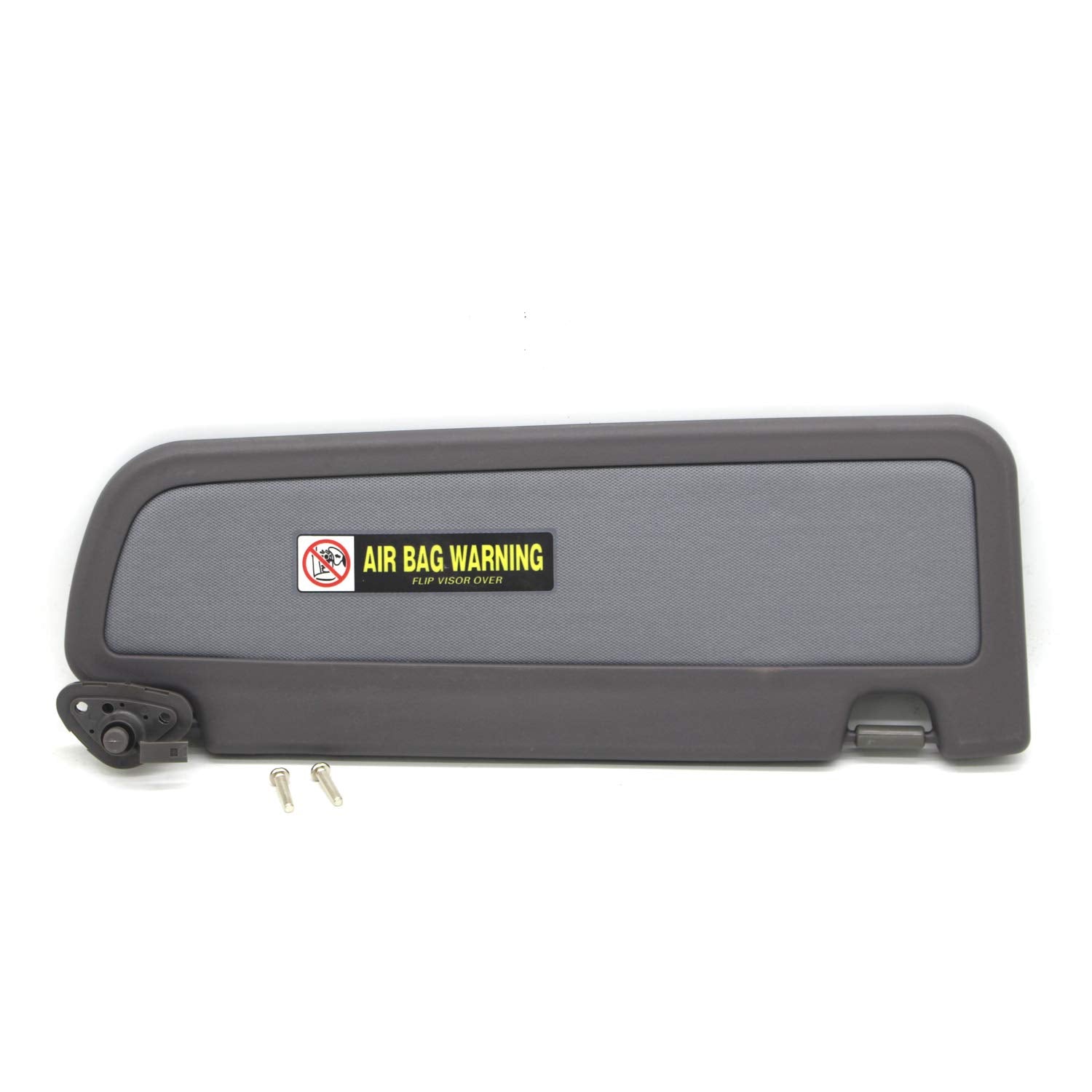 Ezzy Auto Atlas Gray Left Driver Side Sun Visor for Honda Civic 2006-2011 EX LX Sedan SI Coupe 83280-SNA-A01ZA