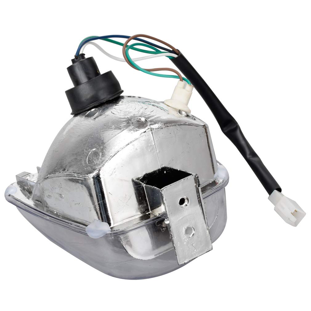 HIAORS Chinese ATV Quad Headlight Head Light Lamp Assembly for Taotao 3050C Coolster SunL 50cc 70cc 90cc 110cc 125cc 150cc Peace
