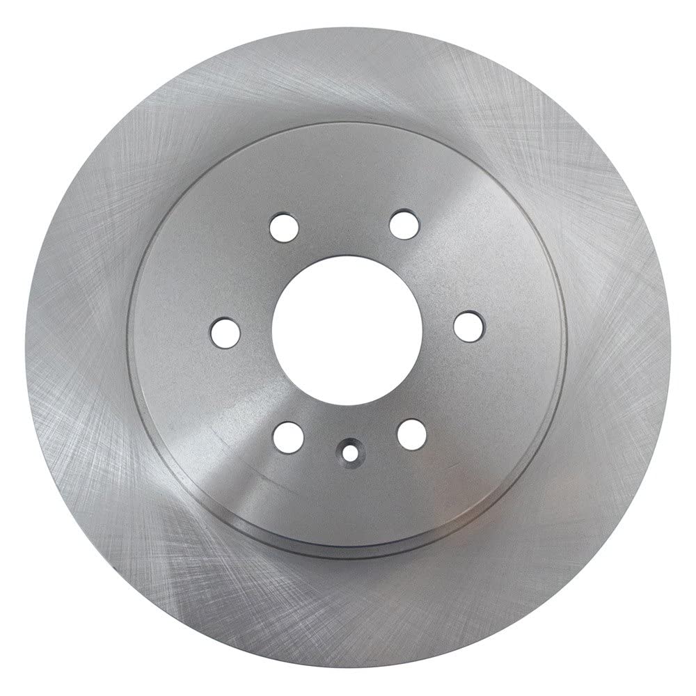 Trq Rear Brake Rotors Set Vented Compatible With 2004-2009 Cadillac Srx