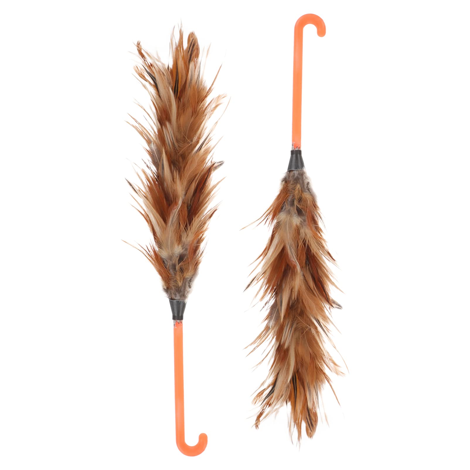 Cabilock Window Cleaner Bamboo Blinds Duster 2pcs Handheld Fluffy Duster Chicken Hand Duster Car Cleaning Duster for Blinds Kitc