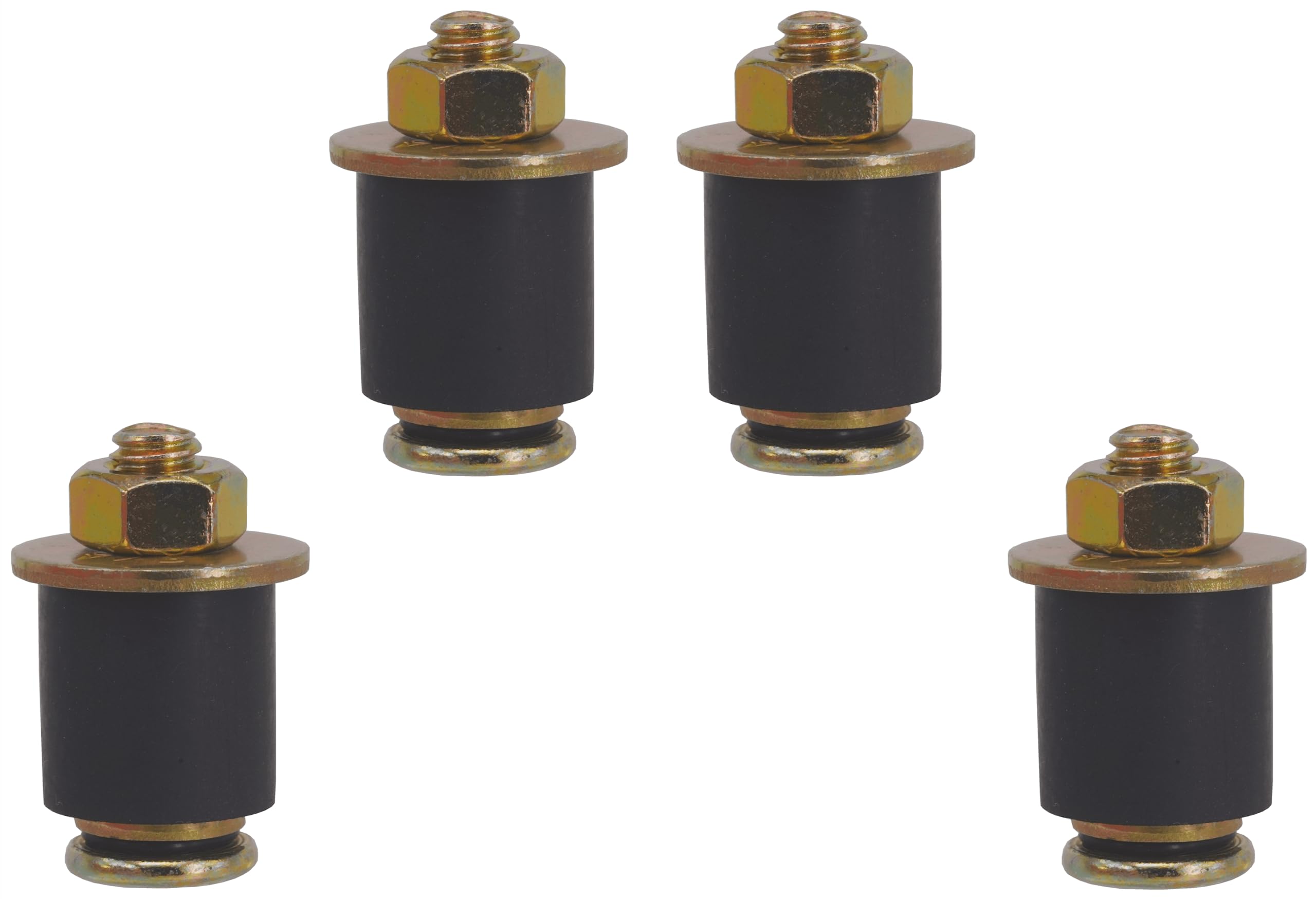 Dsnaduo 4 PCS Automotive Rubber Freeze Plug 3/4 inch to 7/8 inch (19mm - 22mm) Rubber Expansion Plug/Neoprene Expansion Plug