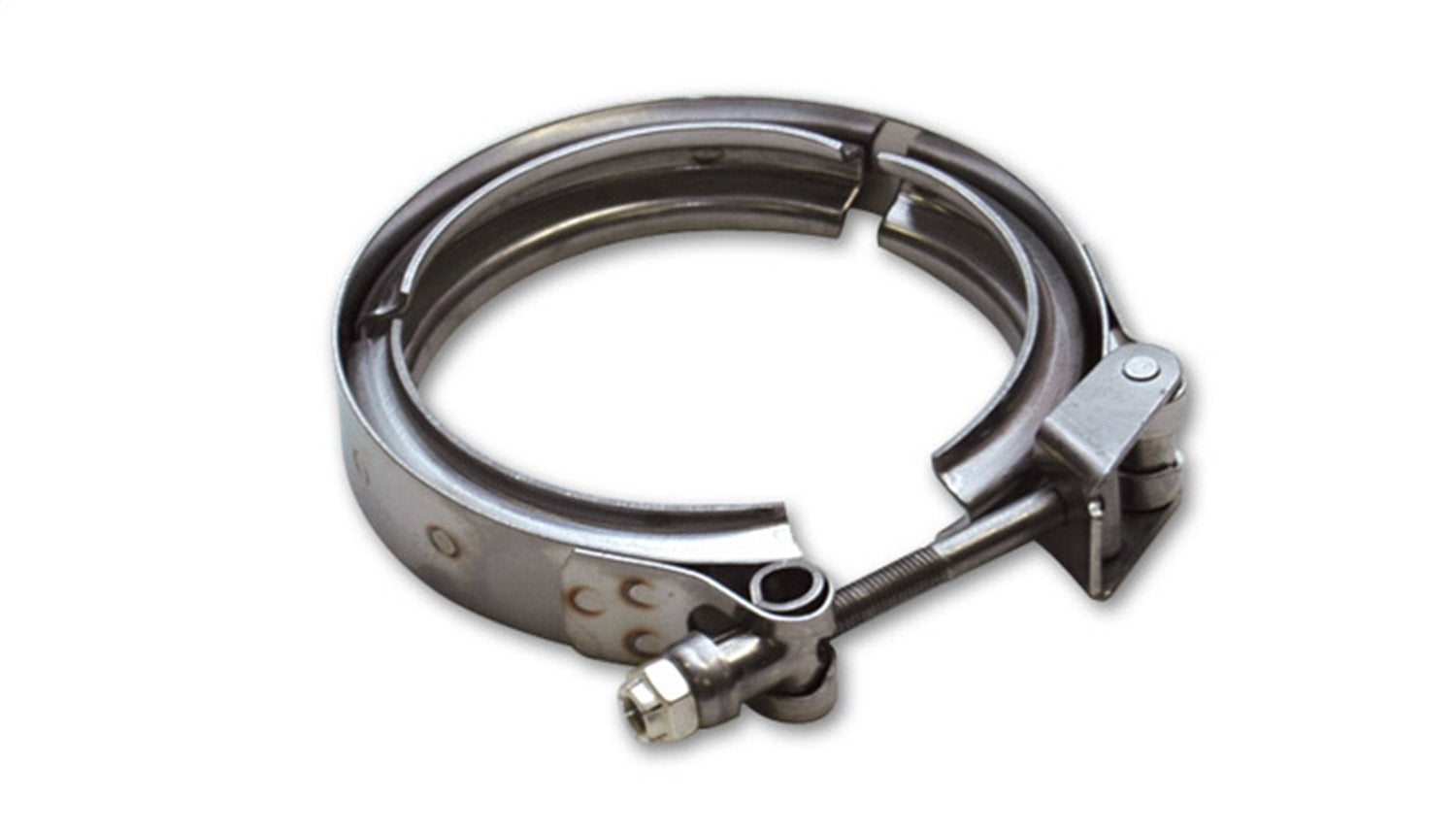 Vibrant Performance 1492C Stainless Steel Quick Release V-Band Clamp, 3-1/2 (For Use With 3-1/2 V-Band Flanges)