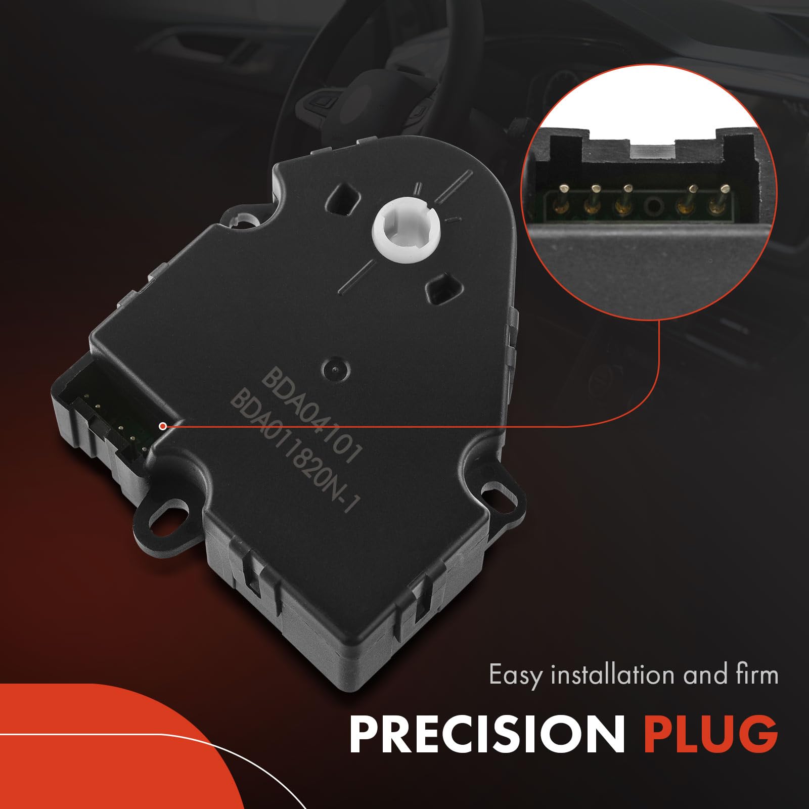 A-Premium Hvac Heater Blend Door Actuator Replacement For Chevrolet Silverado 1500 2500 3500 Tahoe Gmc Sierra 1500 Hd 2500 Hd Yu