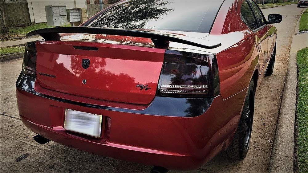 ModifyStreet Rear Trunk Spoiler Wing for 06-10 Charger, Factory Style, ABS Material, Model SP-DC06-B