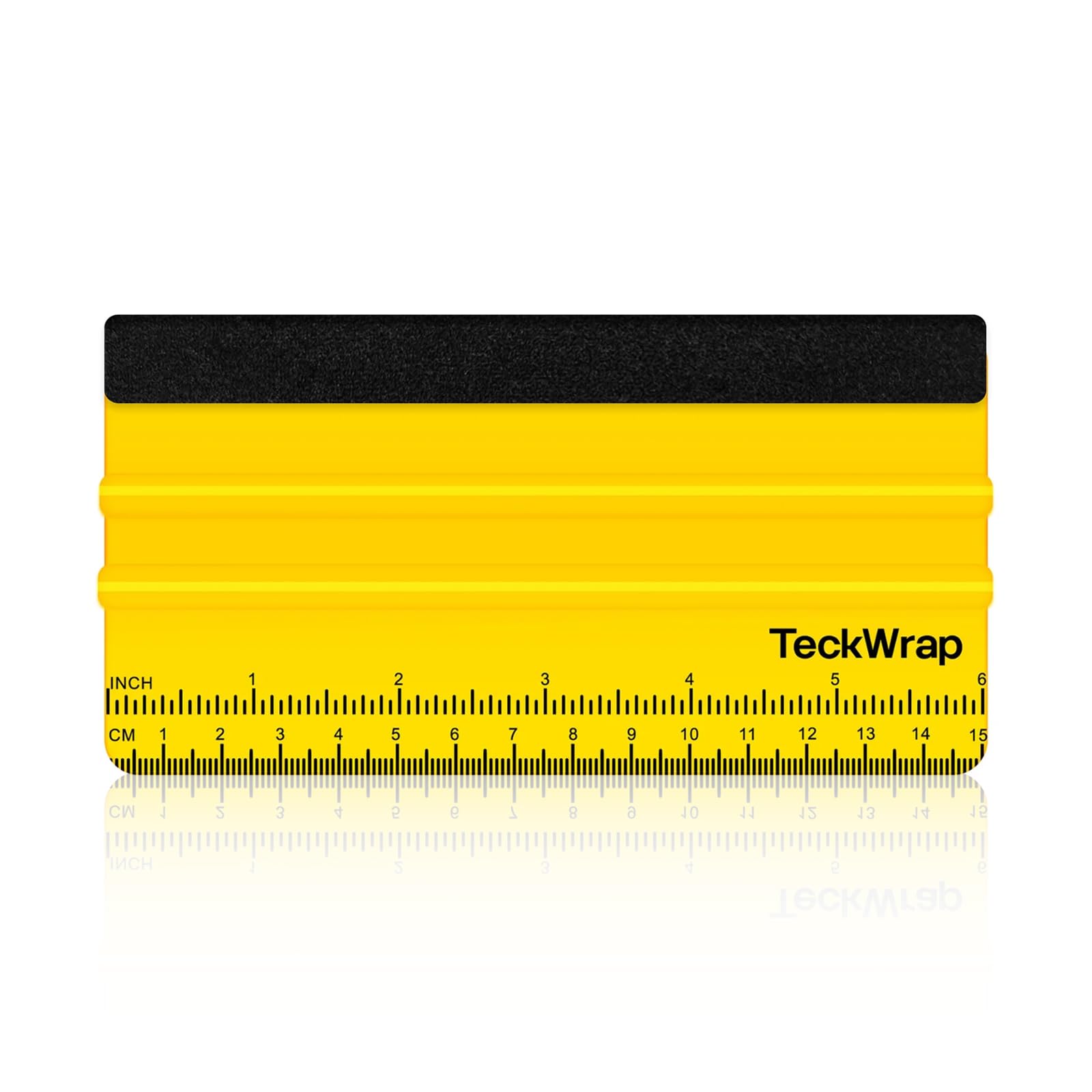 Teckwrap Squeegee For Vinyl Felt Squeegee Scraper Tool For Decals, Inkjet Sticker Paper, And Wallpaper - 6 ''X2.9 '', Scratch-Fr