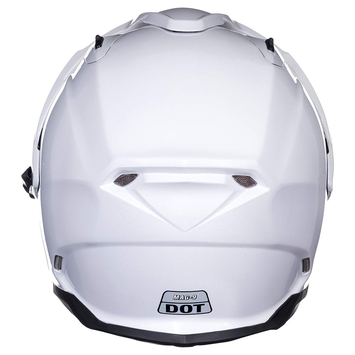 BELL Mag-9 Helmet - XX-Large, Gloss Pearl White, ABS Material, Model 7000770