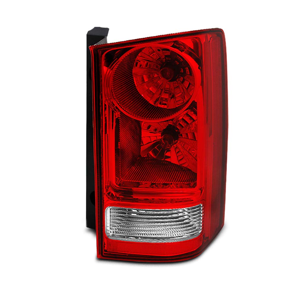 AKKON - For Honda Pilot Red Clear Rear Tail Light Brake Tail Lamp Passenger Right Side Replacement Assembly
