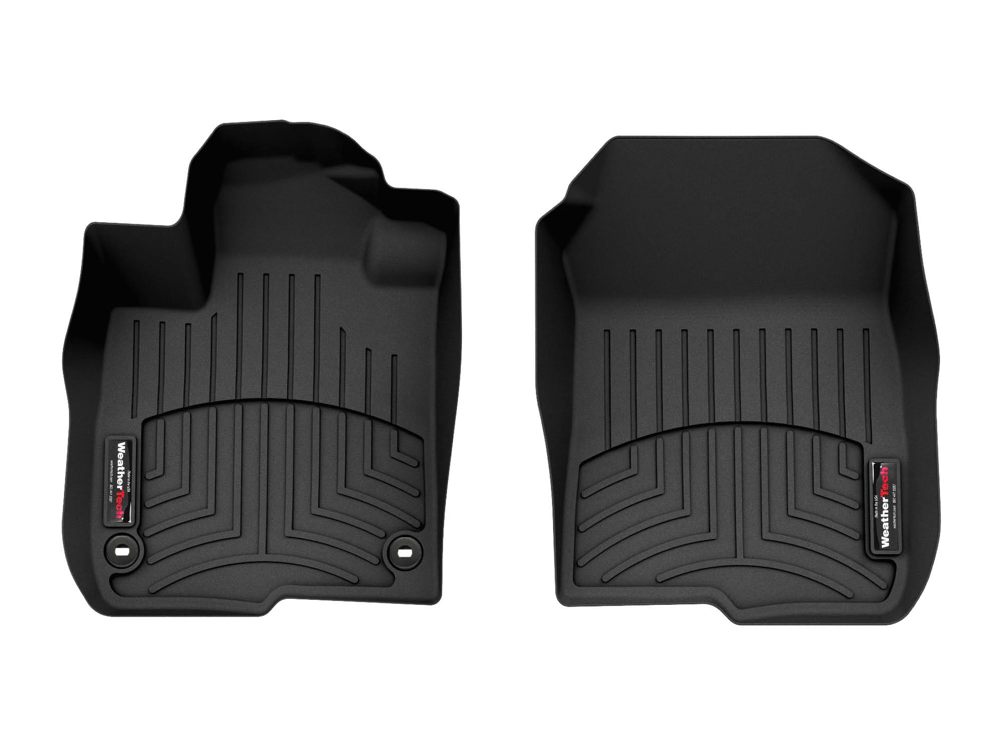 WeatherTech Custom Fit FloorLiners for Honda HR-V - 1st Row (4417461), Black