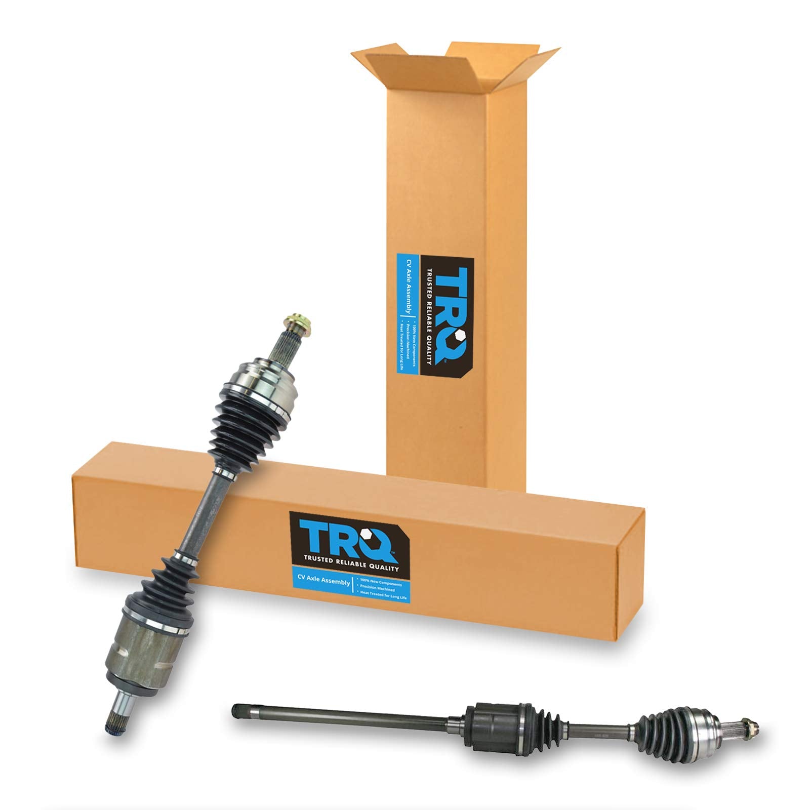 Trq Front Cv Axle Shaft Assembly Set Compatible With 2001-2006 Bmw X5