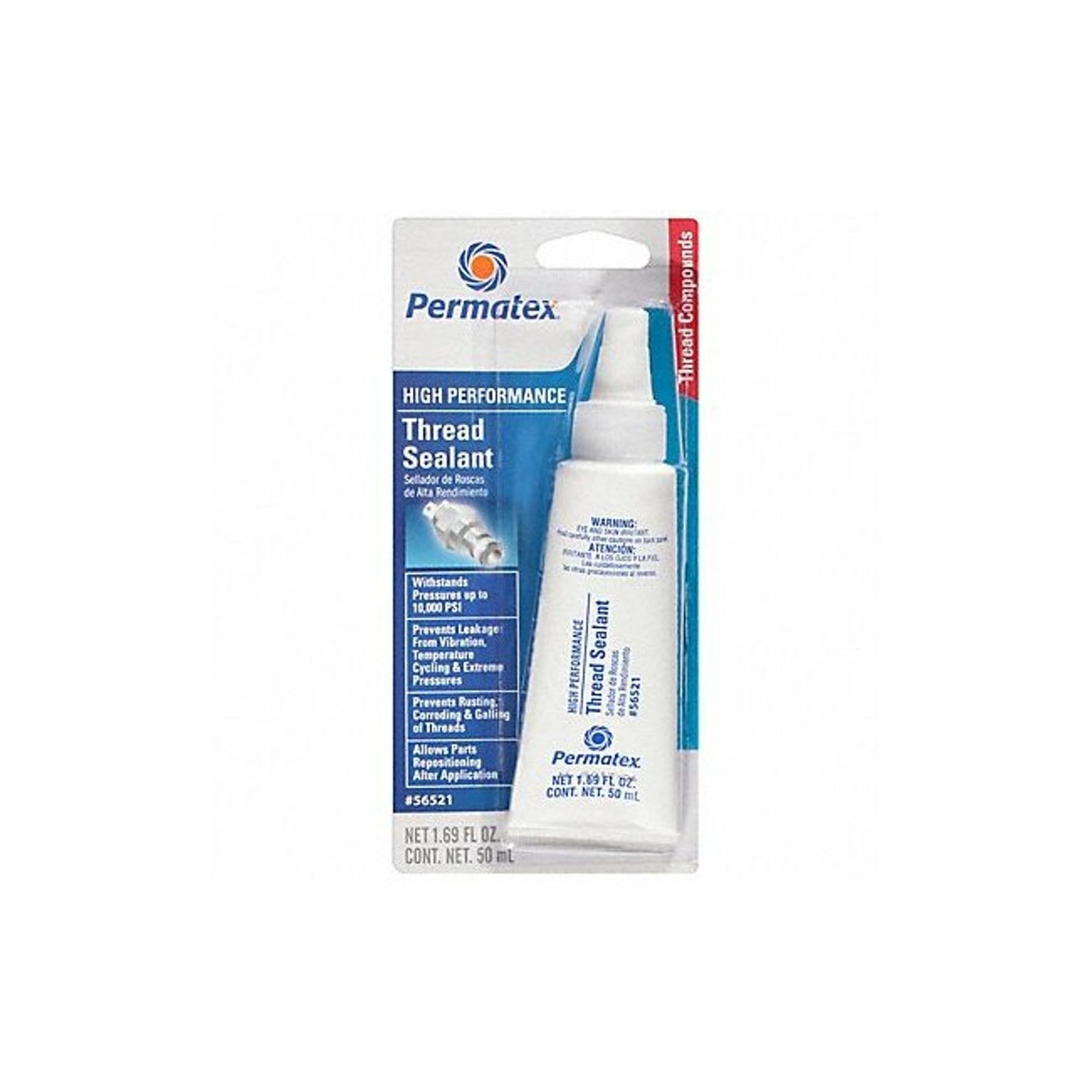 Permatex 50 Ml Tube Pipe Thread Sealant, White 56521 - 1 Each