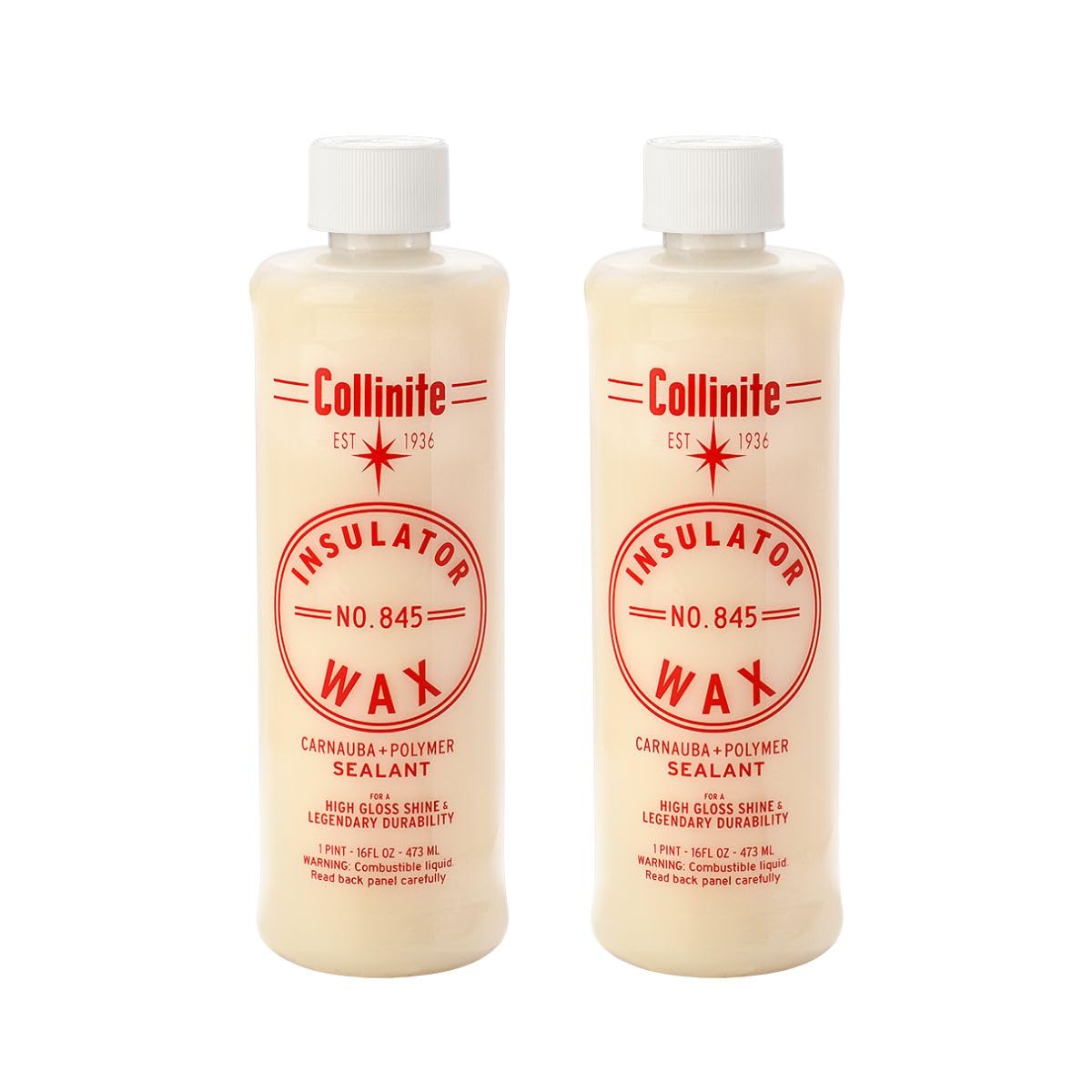 Collinite No. 845 Insulator Wax, 16 Fl Oz - 2 Pack