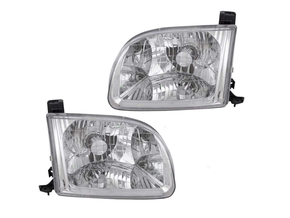 Auto Parts Avenue APA Replacement Headlight for 00 01 02 03 04 2000 2001 2002 2003 2004 Tundra Access Cab Passenger Right + Driv