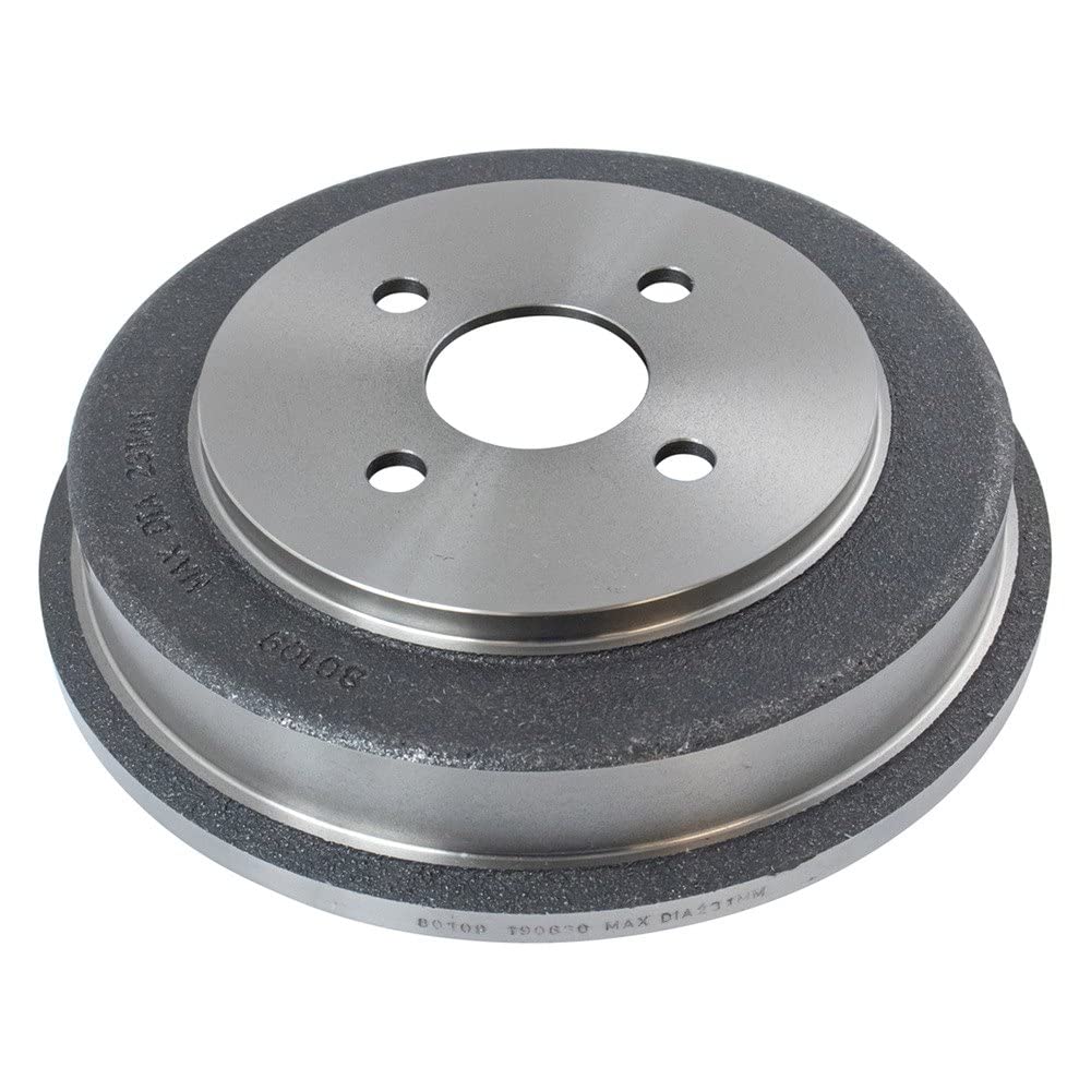 Trq Rear Brake Drum Pair Set For 2005-2008 Chevy Cobalt / 2007-2008 Pontiac G5 / 2003-2007 Saturn Ion / 2005-2006 Pontiac Pursui