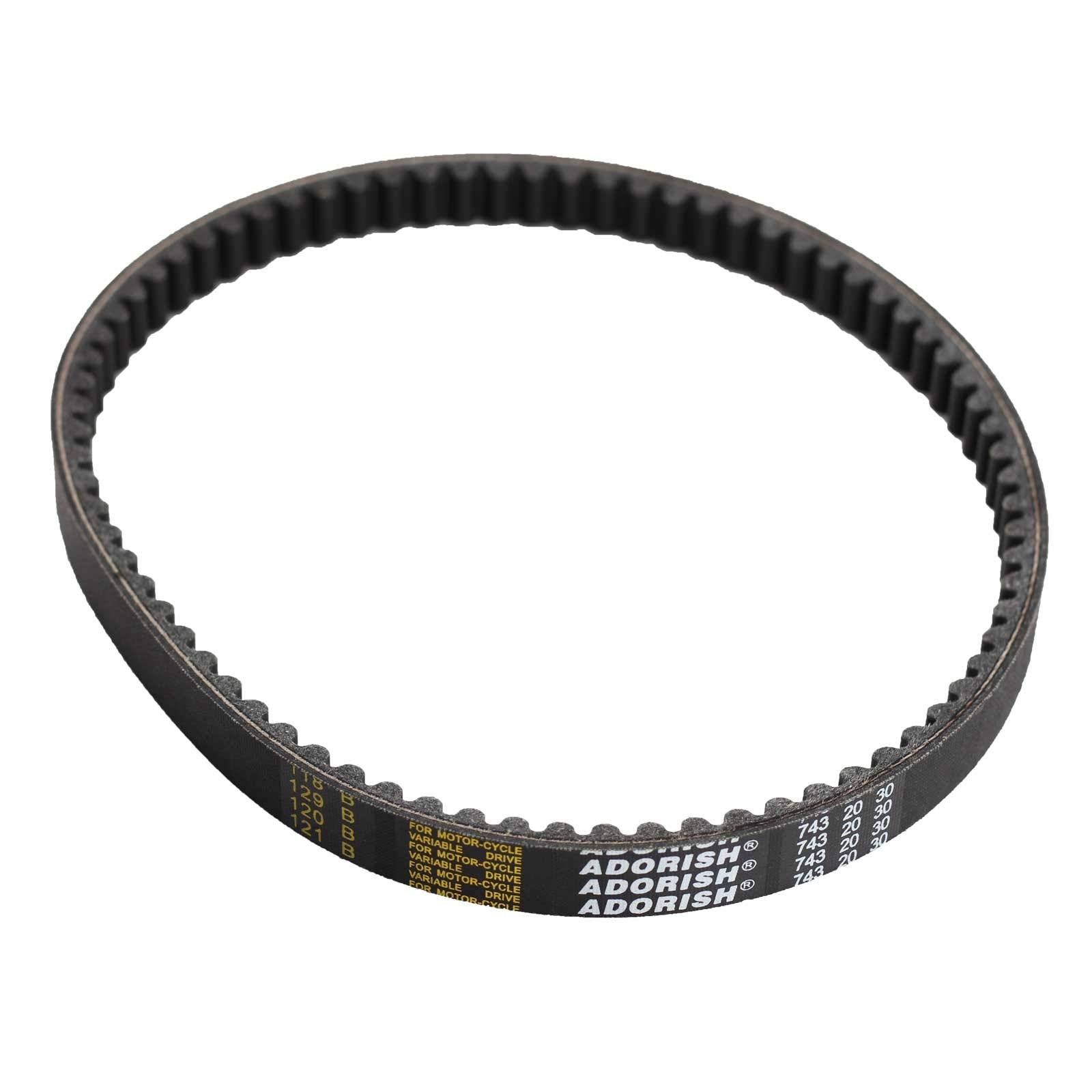 Cvt Drive Belt Compatible With Gy6 125Cc 150Cc 52Qmi 157Qmj Short Case Engine Scooter Moped Atv Go Kart 743 20 30 (Pack Of 1)