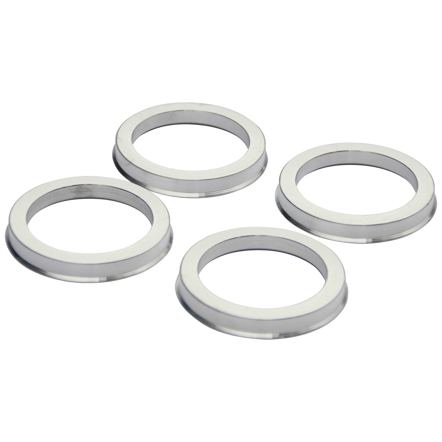 Dcvamous Alloy Aluminum Hub Centric Rings 130.8 To 117, Set Of 4 - Performance Spigot Hubrings Fit 117Mm Vehicle Hub And 130.8Mm