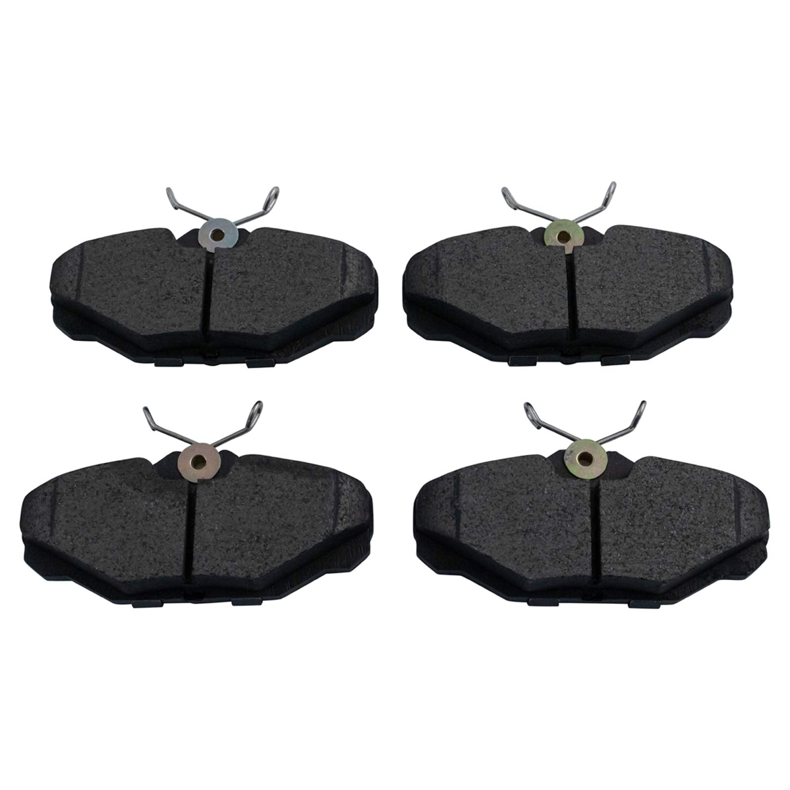TRQ Rear Brake Pads Ceramic Compatible with 1993-2007 Ford Taurus 1993-2002 Lincoln Continental 1993-2005 Mercury Sable
