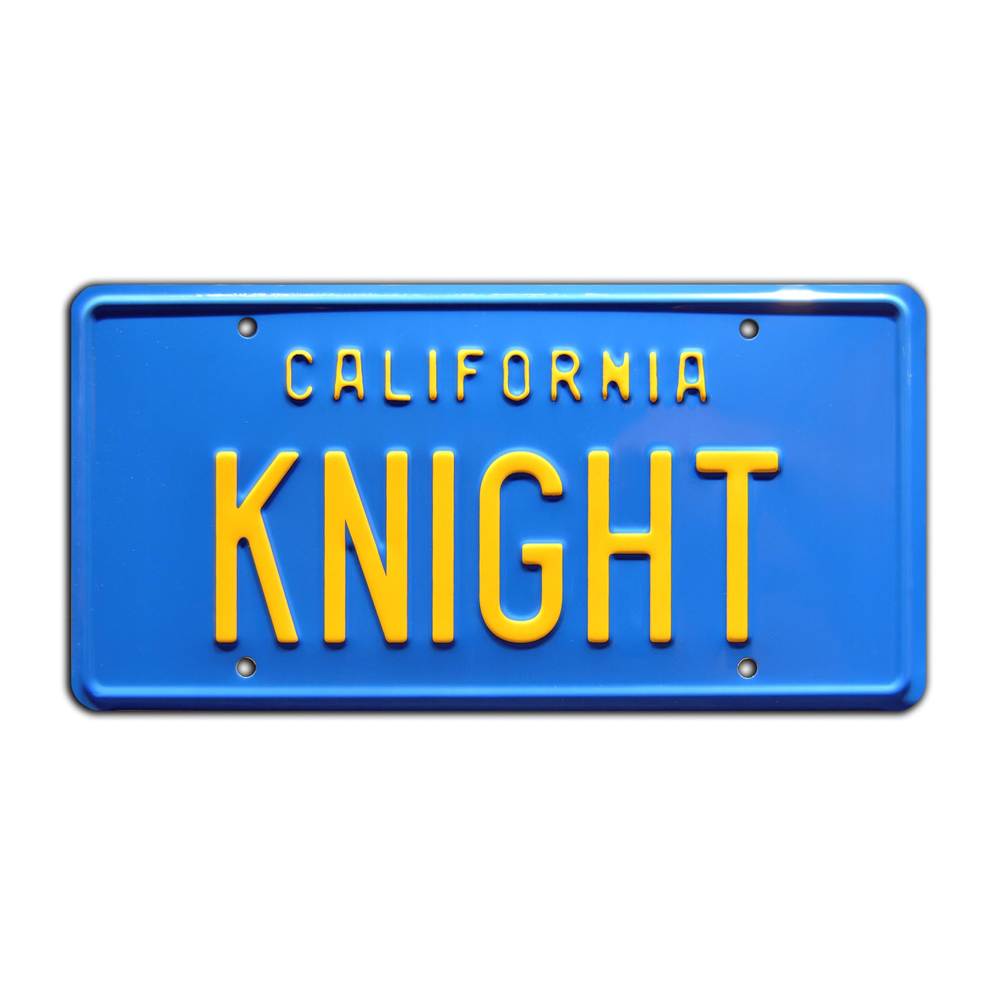 Celebrity Machines Knight Rider | Knight | Metal Stamped License Plate