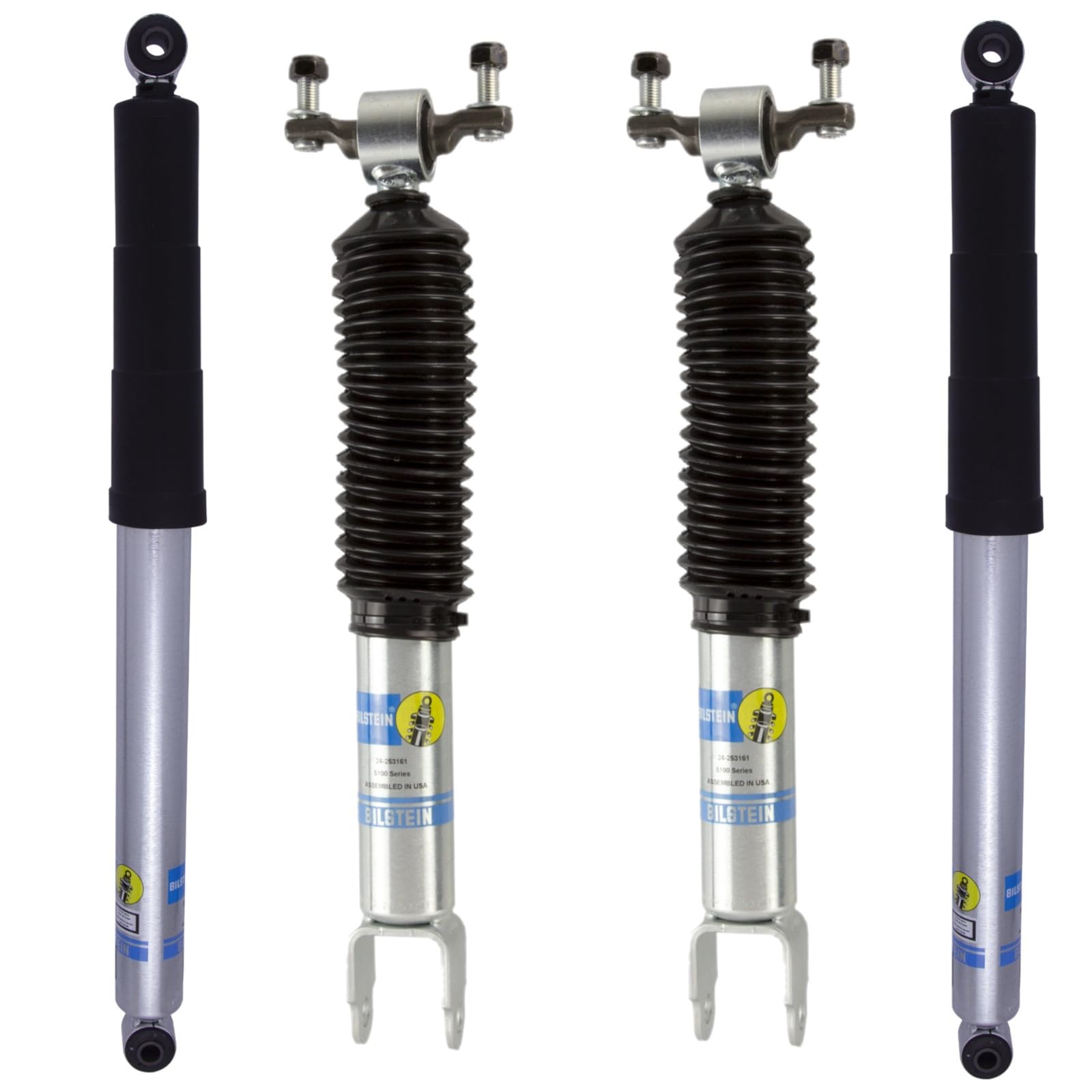Bilstein 5100 Monotube Gas Shock Set for 11-17 Chevrolet Silverado 3500 HD 4WD