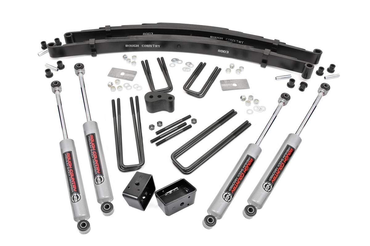 Rough Country 4'' Lift Kit for 86-89 Dodge W100 | 77-93 W150 | Dana 40-310.20