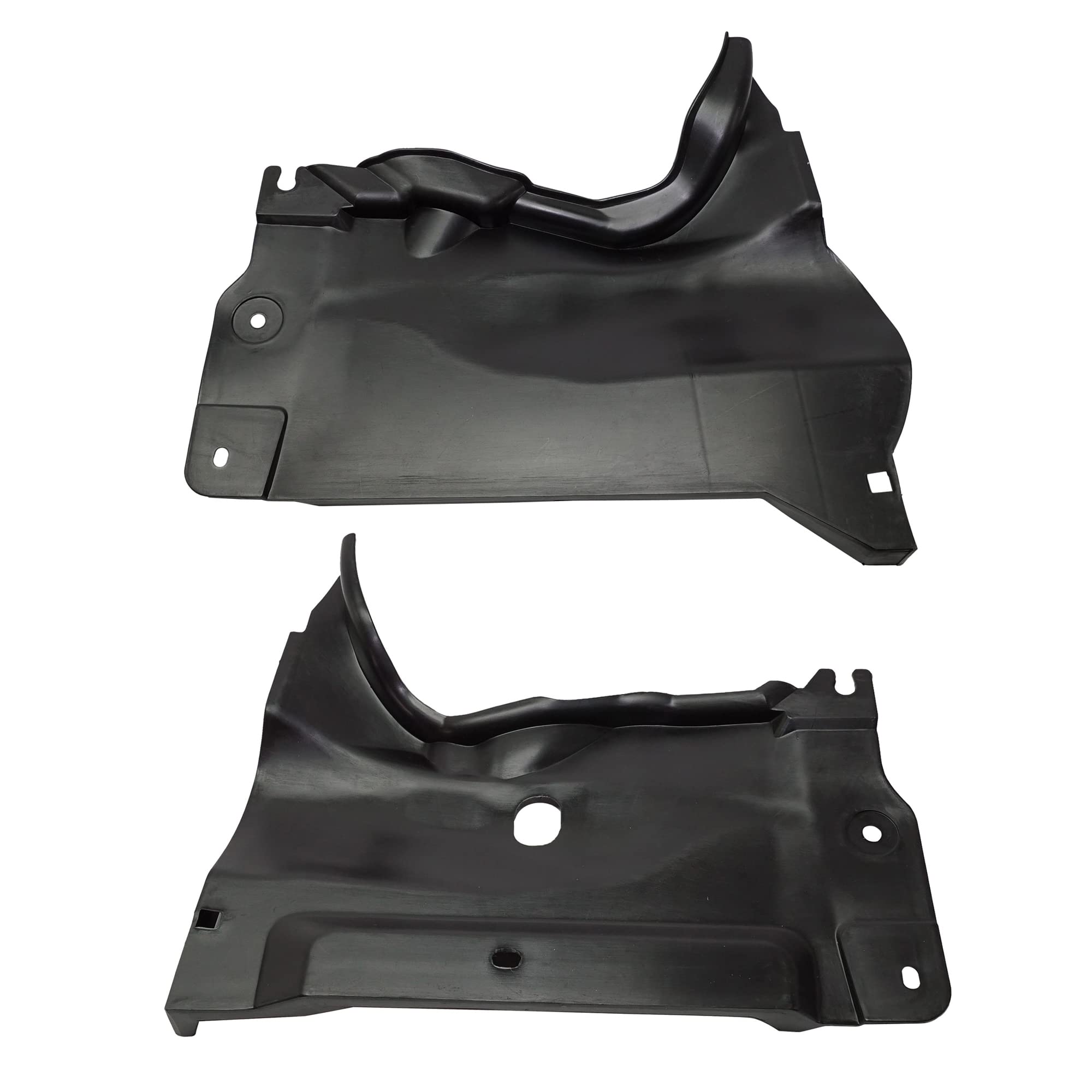 Evan Fischer Driver and Passenger Side Engine Splash Shield Set of 2 Compatible with 2010-2013 Mazda 3, 2012-2017 Mazda 5 MA1228