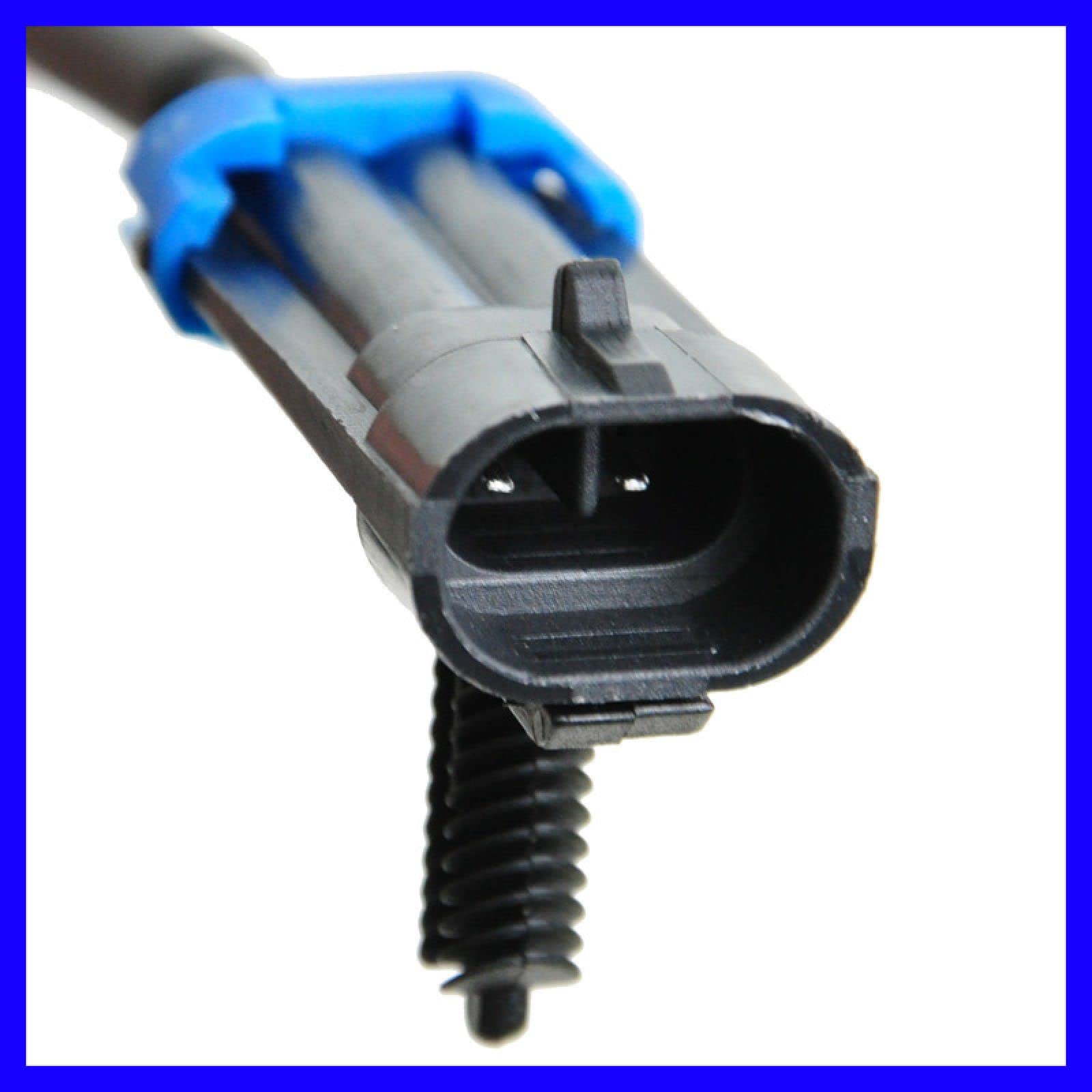 TRQ Front Right ABS Wheel Speed Sensor Passenger Side Compatible with 1995-1997 Chevrolet Blazer 1995-2003 S10 1991-1994 S10 Bla