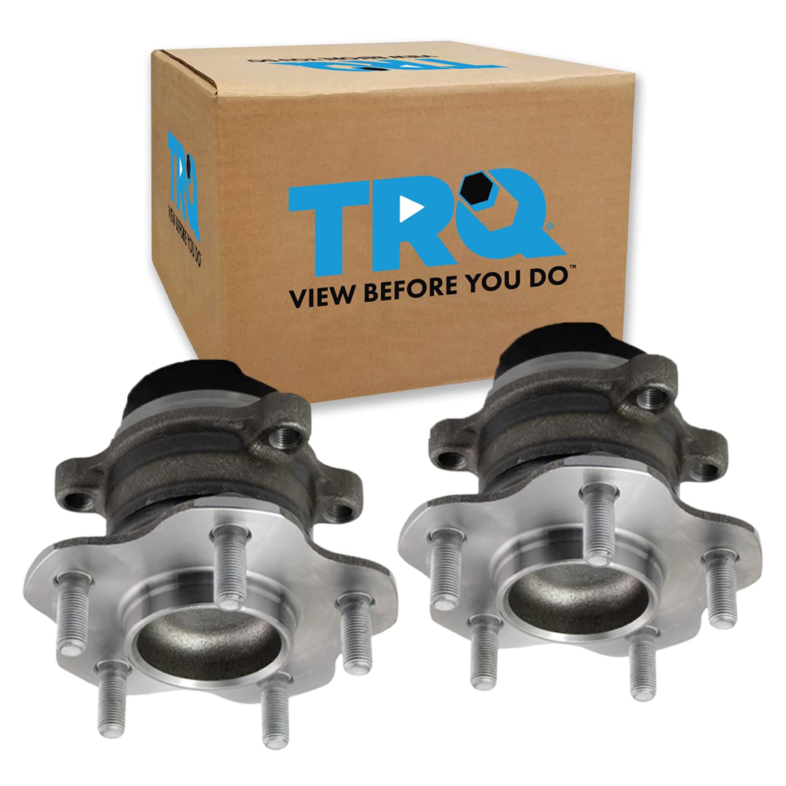 Trq Rear Wheel Hub Bearings Assembly Set Compatible With 2014-2020 Nissan Rogue 2017-2022 Rogue Sport