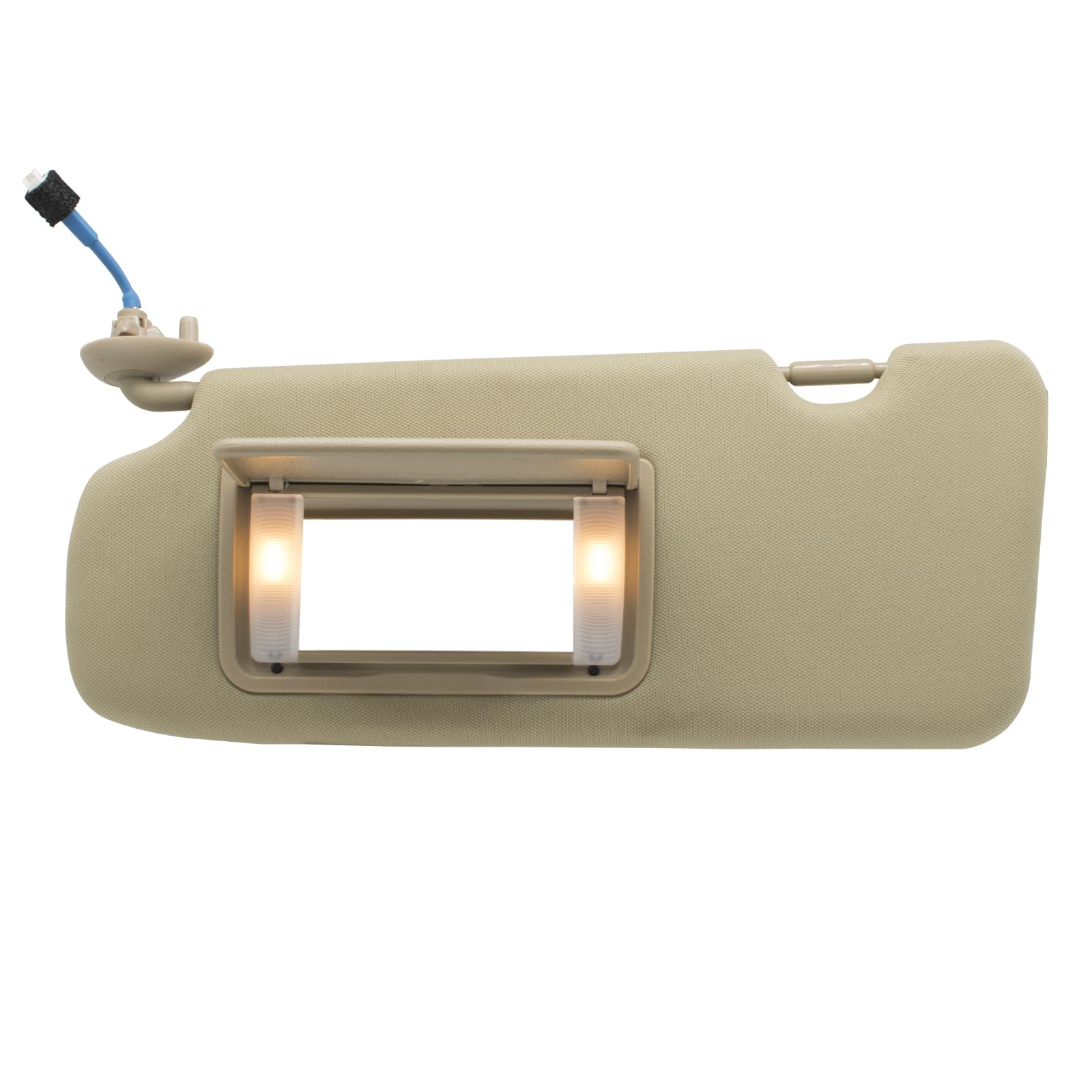 NHILES Driver Left Side Sun Visor Compatible with Honda CRV 2017 2018 2019 2020 2021 2022 Sunshade Number 83280TLAA12ZA Color: B