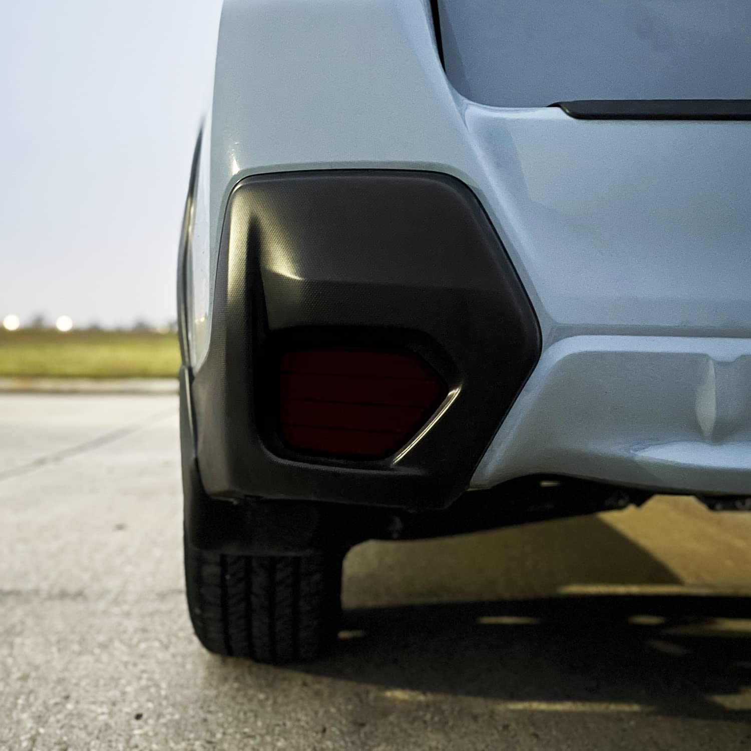 Slickmod Precut Vinyl Smoke Tint For 2018-2022 Subaru Crosstrek Reflector (4. Reflector, 20% Dark Smoke)