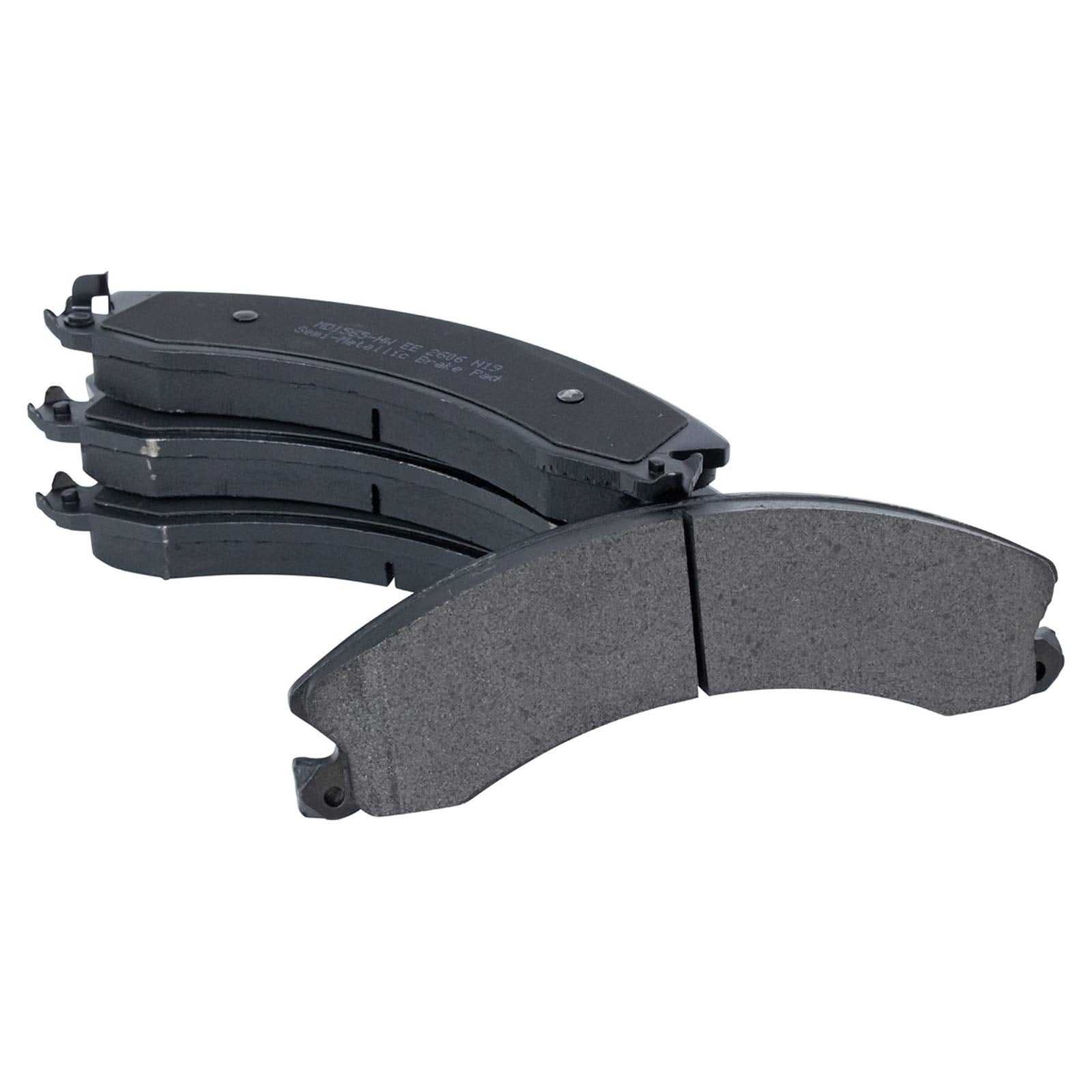 Trq Front Brake Pad & Rotor Kit Compatible With 2012-2019 Nissan Nv1500 Nv2500 Nv3500