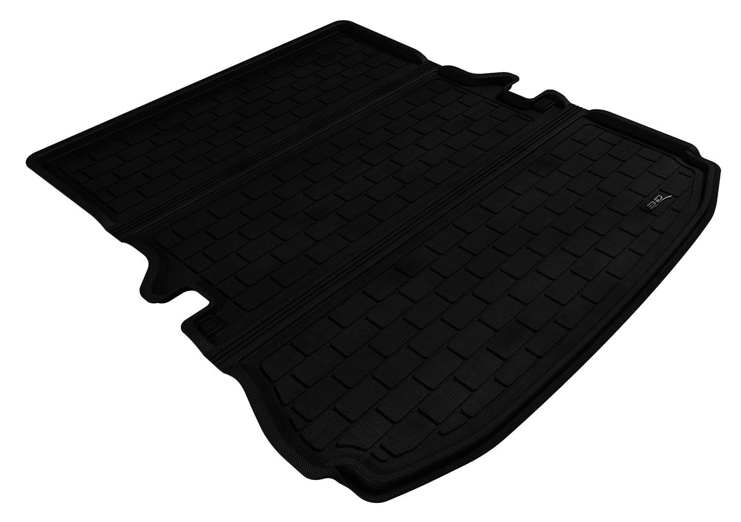 3D MAXpider Custom Fit Kagu Cargo Liner (Black) Compatible with Ford Explorer 20112019  Cargo Liner