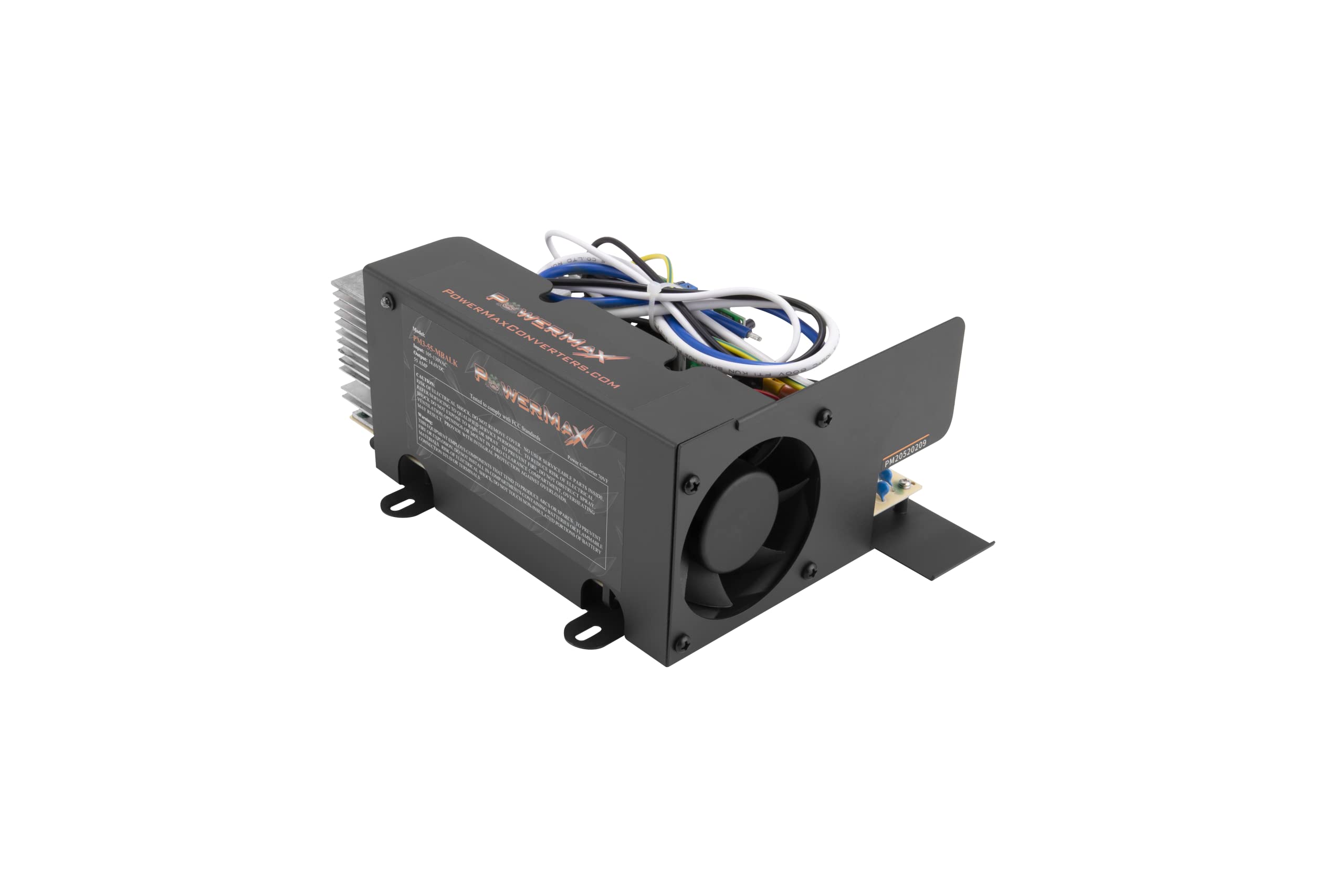 Powermax Pm3-55| Rv Power Converter Charger – 110Vac To 12 Volt, Universal Regulated Switching Power Supply, Pm3 Series, Exact Replacement For Wfco Wf-8955 |Ensuring Optimal Performance & Reliability