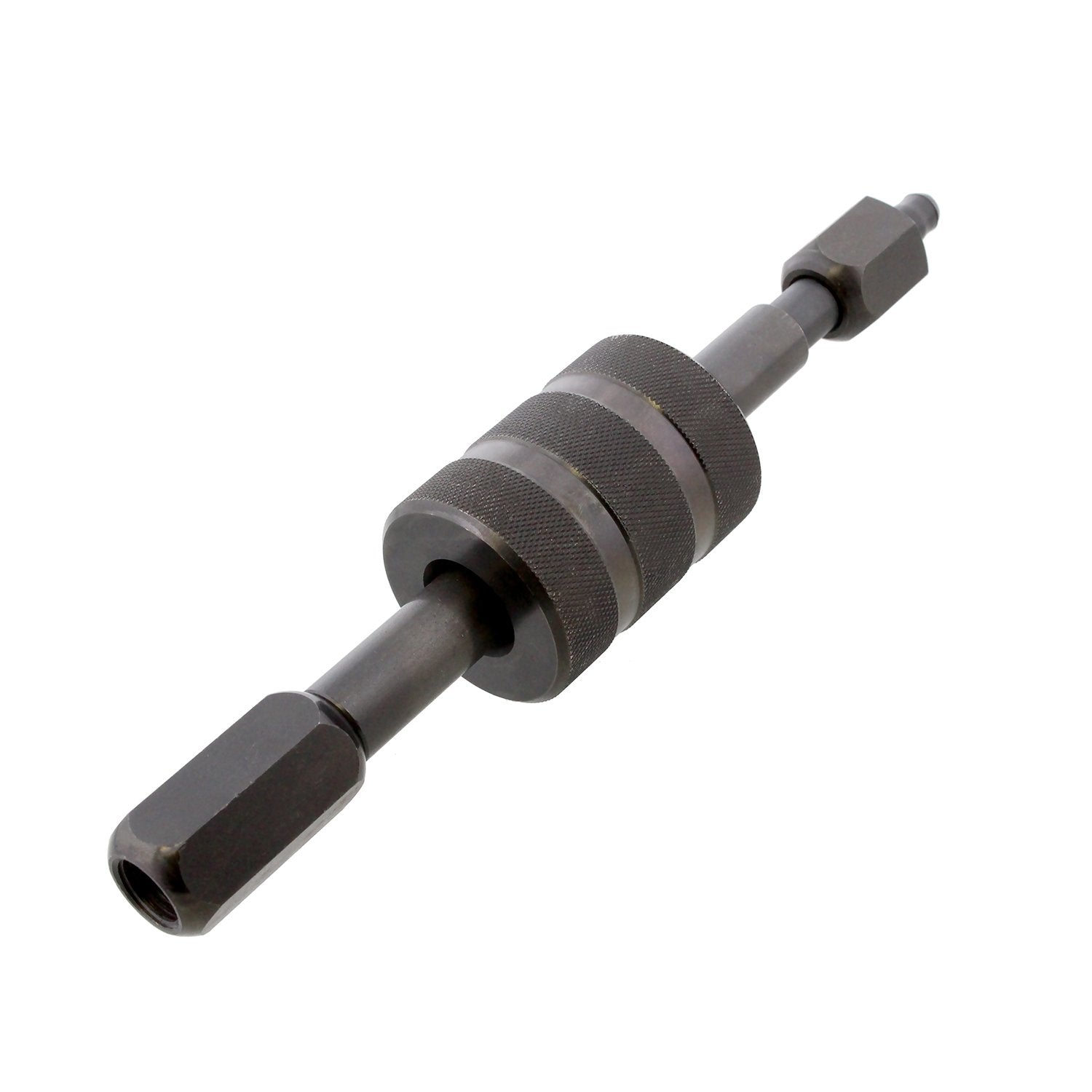 ABN Diesel Injector Puller Tool - Common Rail Remover with M8/M12/M14 Adapters, Steel, Model ABN-3124