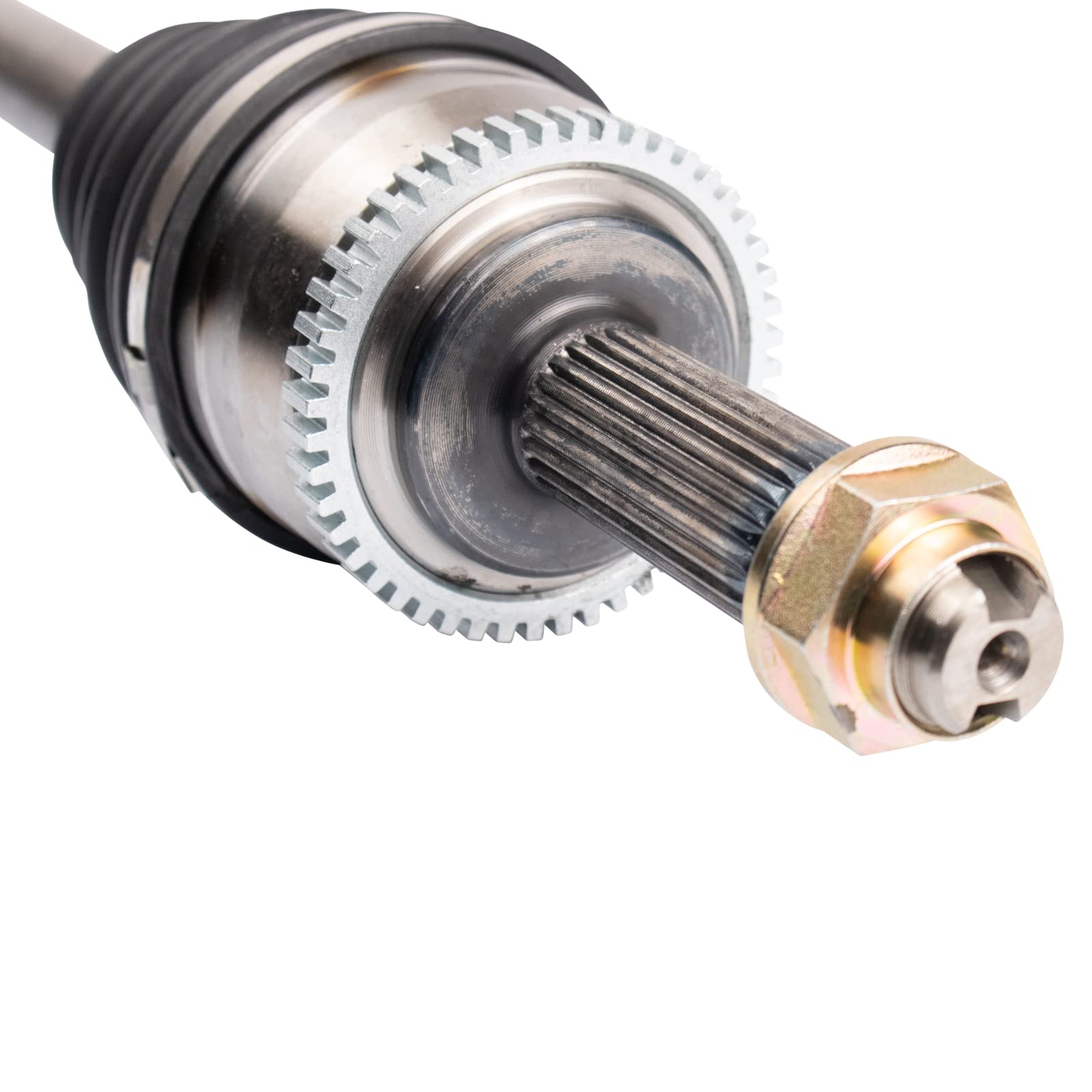 Trq Front Cv Axle Shaft Assembly Set Compatible With 2012-2017 Kia Rio