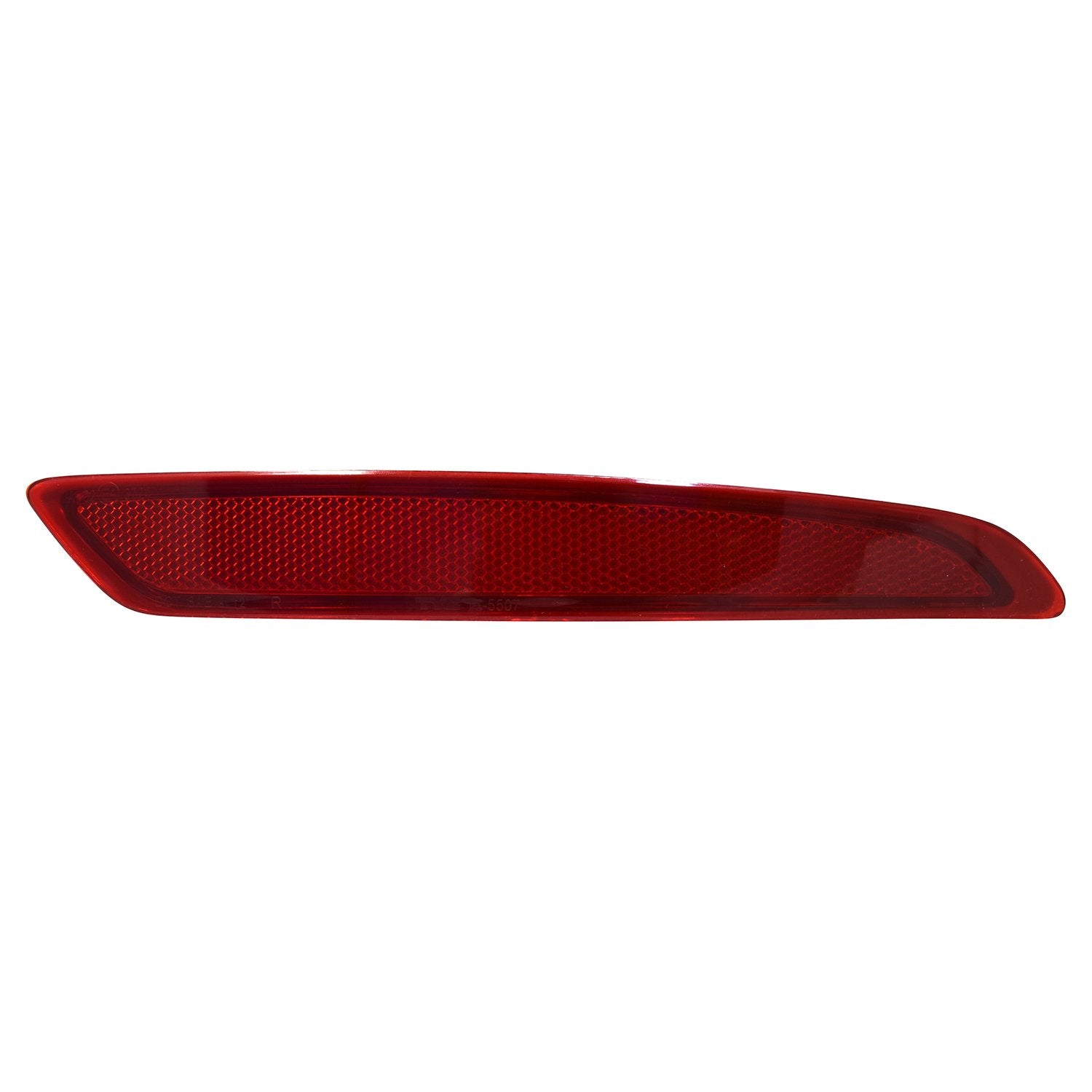 2014-2018 Ford Fiesta Rear Passenger Side Bumper Reflector; Fits Sedan Partslink Fo1185108C