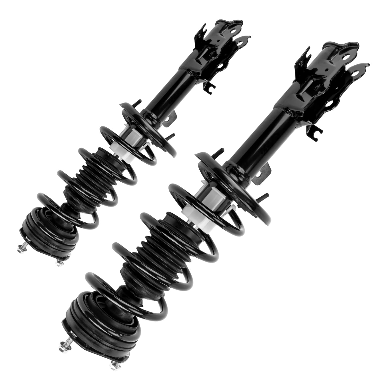 KAX Complete Struts w/Coil Springs Replacement Strut Shocks Assembly 172524,172525 for Ford Fiesta 2011, 2013 Front Suspension K