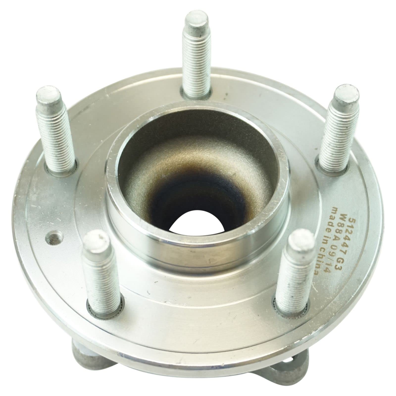 Trq Rear Wheel Hub Bearings Assembly Set Compatible With 2012 Buick Verano 2011-2012 Chevrolet Volt